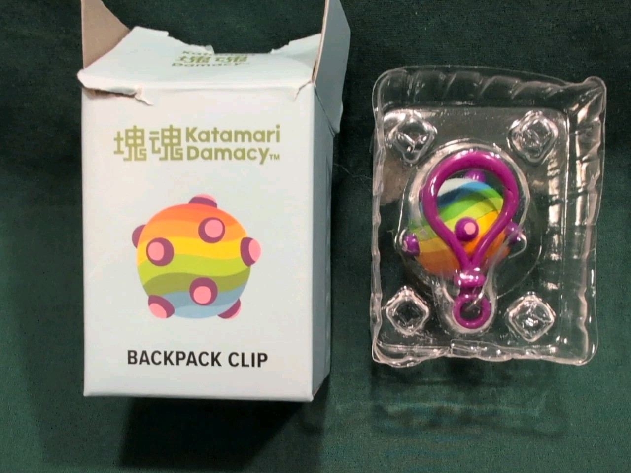 Katamari Damacy Loot Gaming Backpack Clip 2021 Open Box