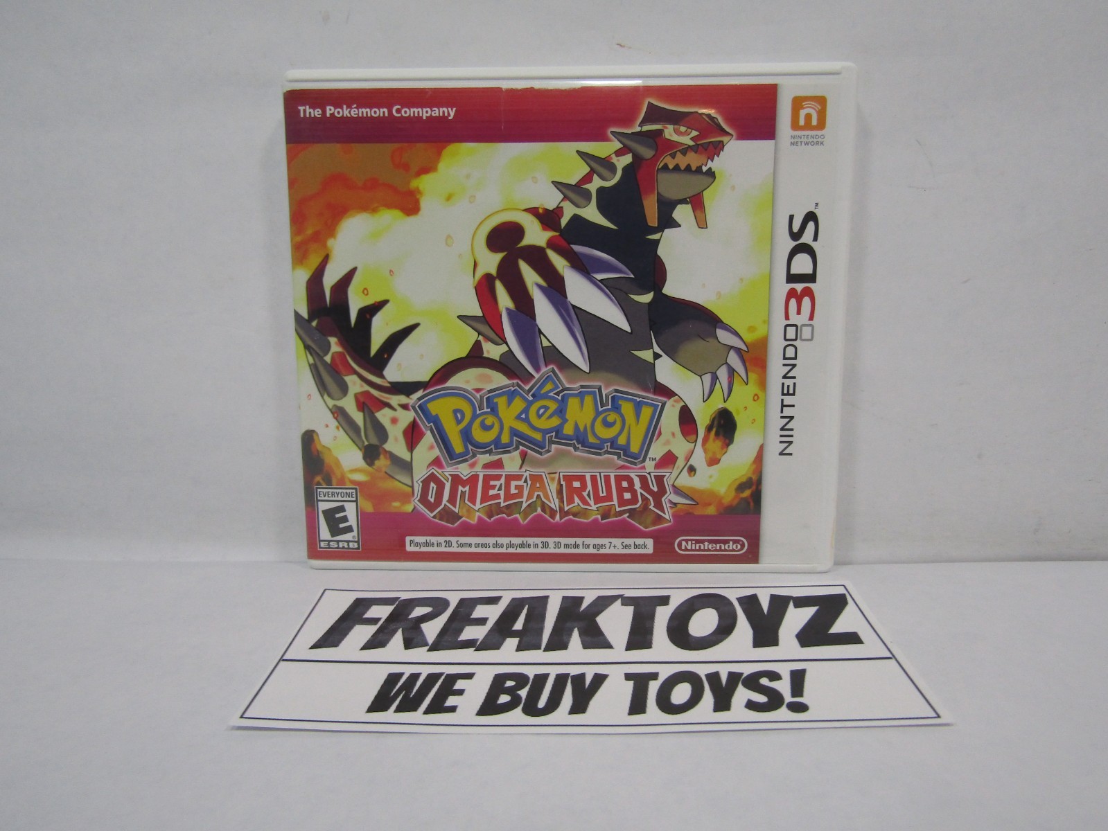 Nintendo 3DS Pokemon Omega Ruby, No Manual