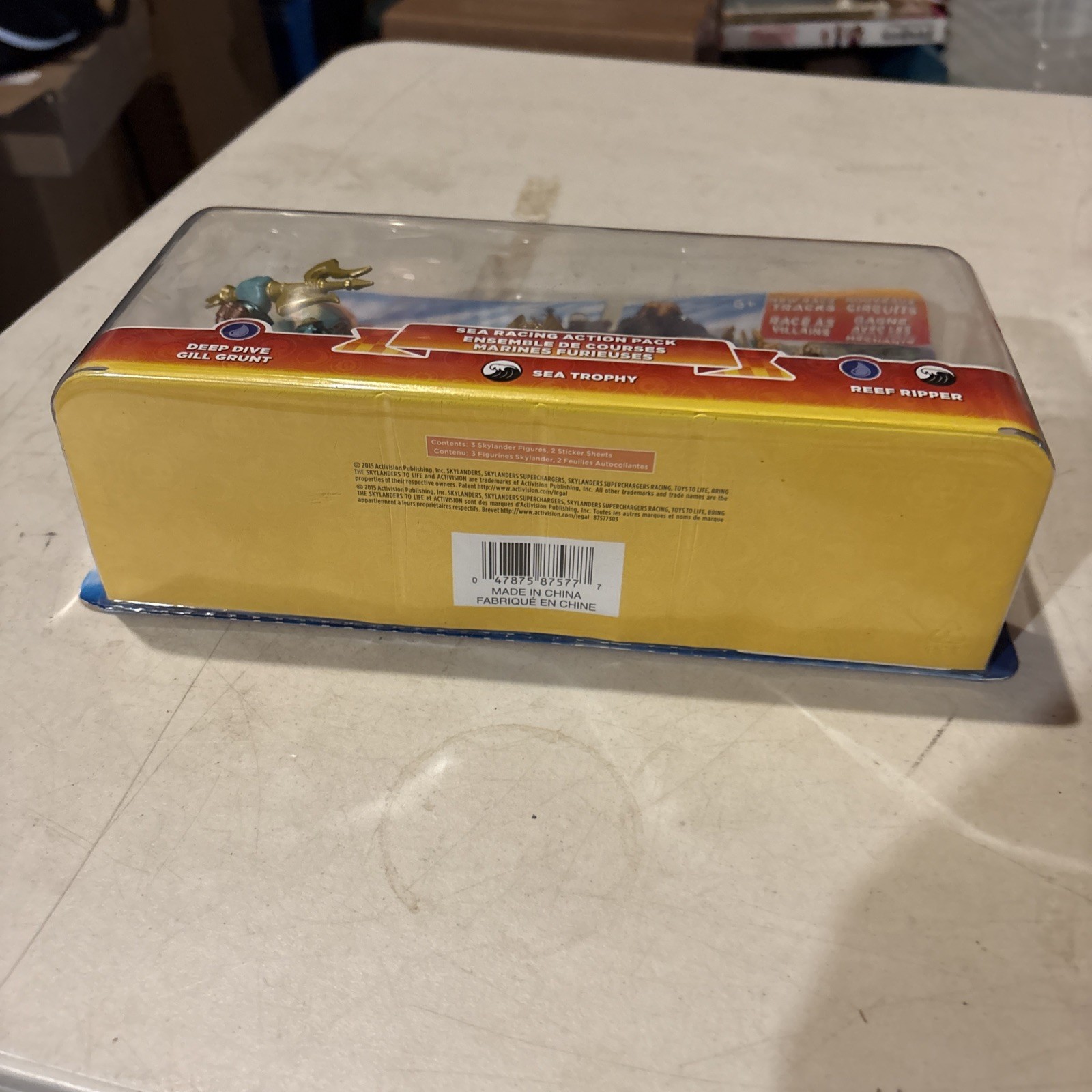 Skylanders SuperChargers Sea Racing Action Pack Gill Grunt Reef Ripper NEW