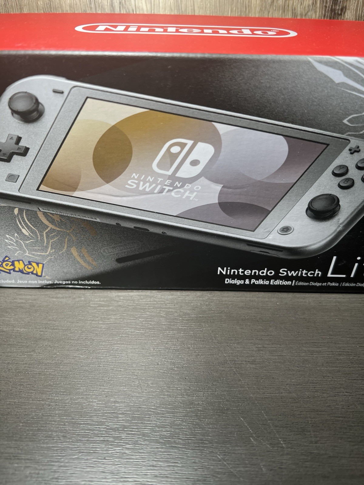 Nintendo Switch Lite Pokemon Dialga & Palkia Edition New Sealed Limited Edition