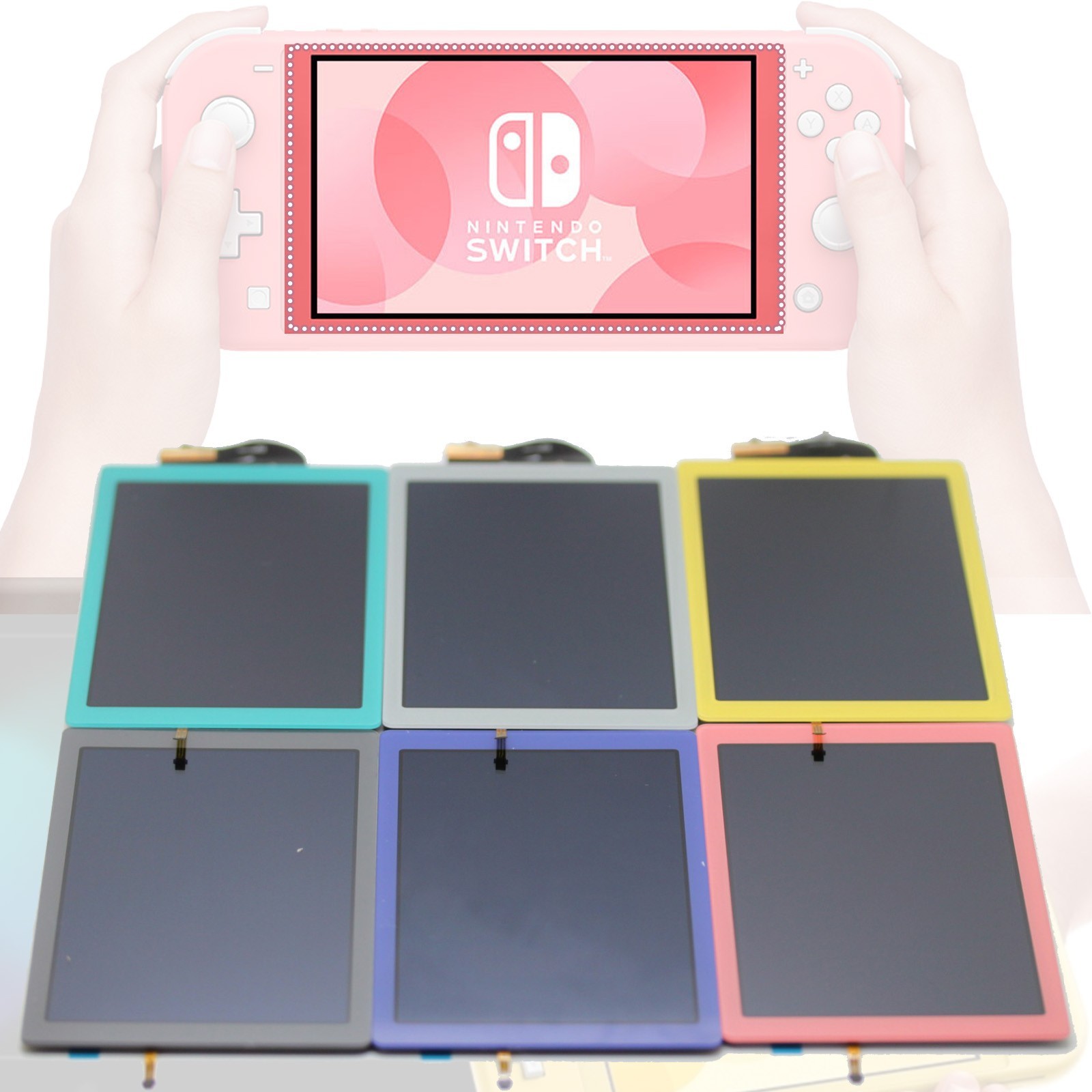 LCD Display Digitizer Touch Screen Assembly Replacement For Nintendo Switch Lite