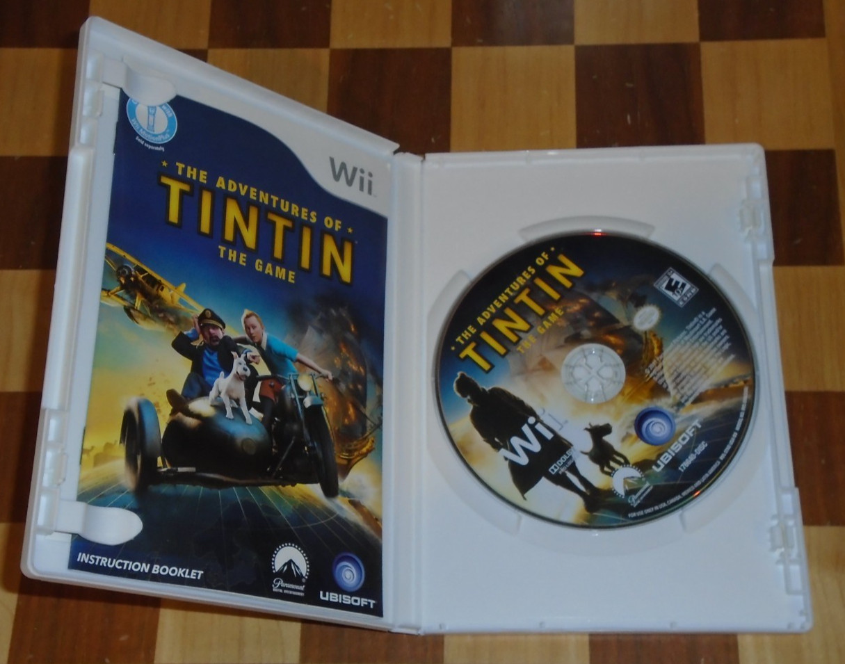 8x Nintendo Wii game: Beatles, Tintin, Barbie, Star Wars, Alvin, Disney Princess