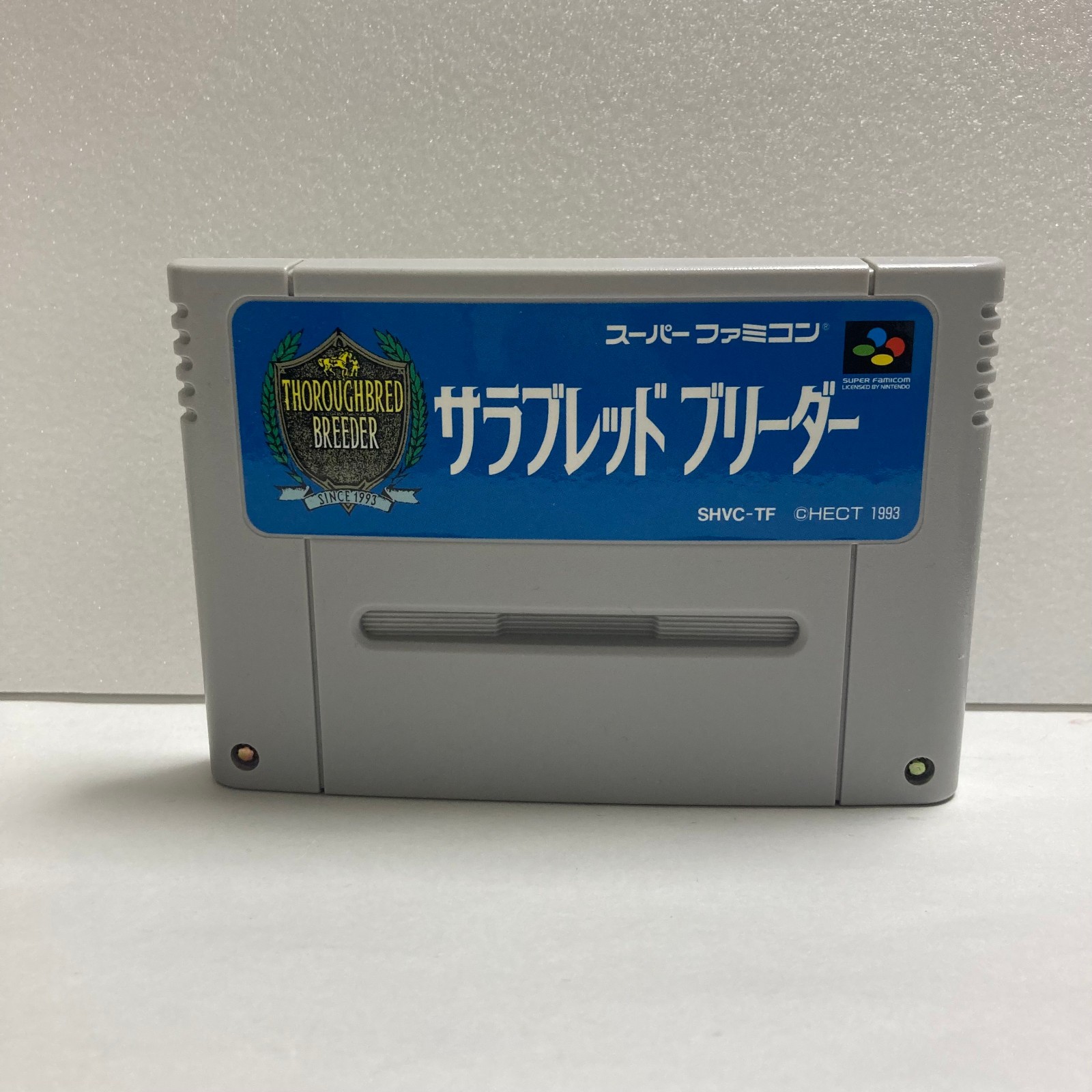 Thoroughbred Breeder　SFC SNES Tested&Working Nintendo Super Famicom Japan CIB