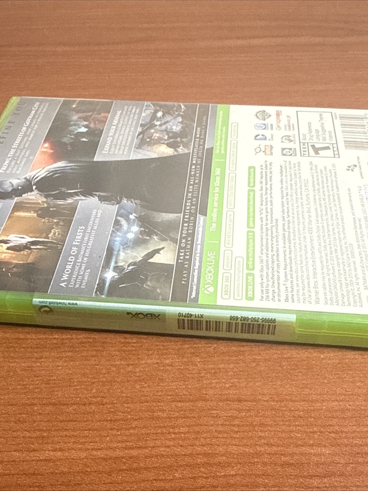 Unopened Xbox 360 Batman Arkham Origins Brand New