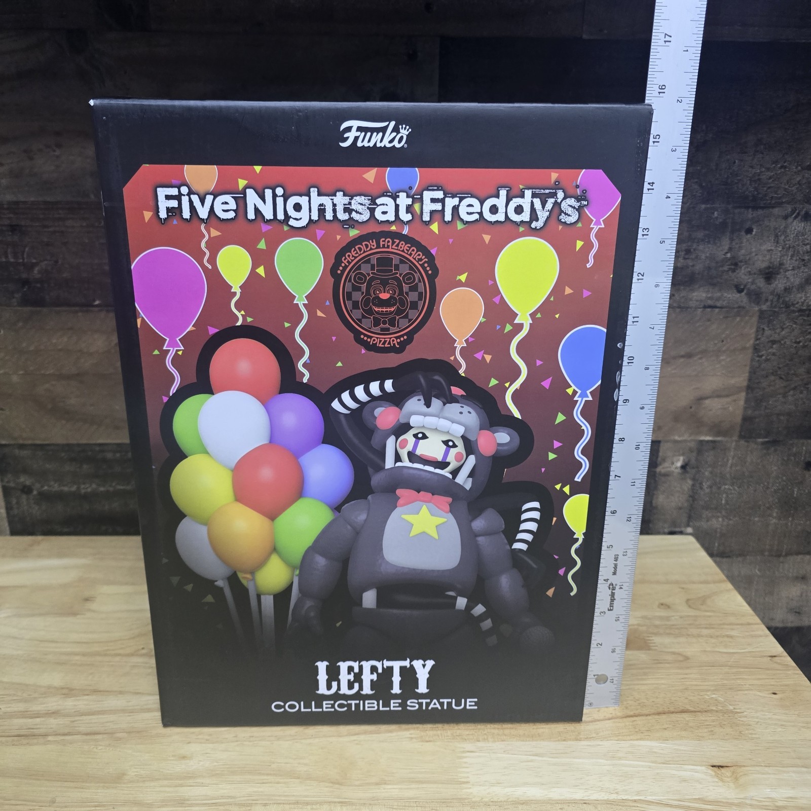 Five Nights At Freddy’s Lefty Collectible Vinyl Funko Box – BOX ONLY, NO STATUE