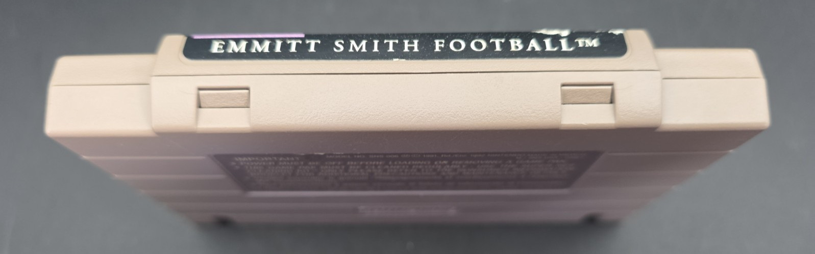 Emmitt Smith Football (Super Nintendo Entertainment System, 1995) Cartridge Only