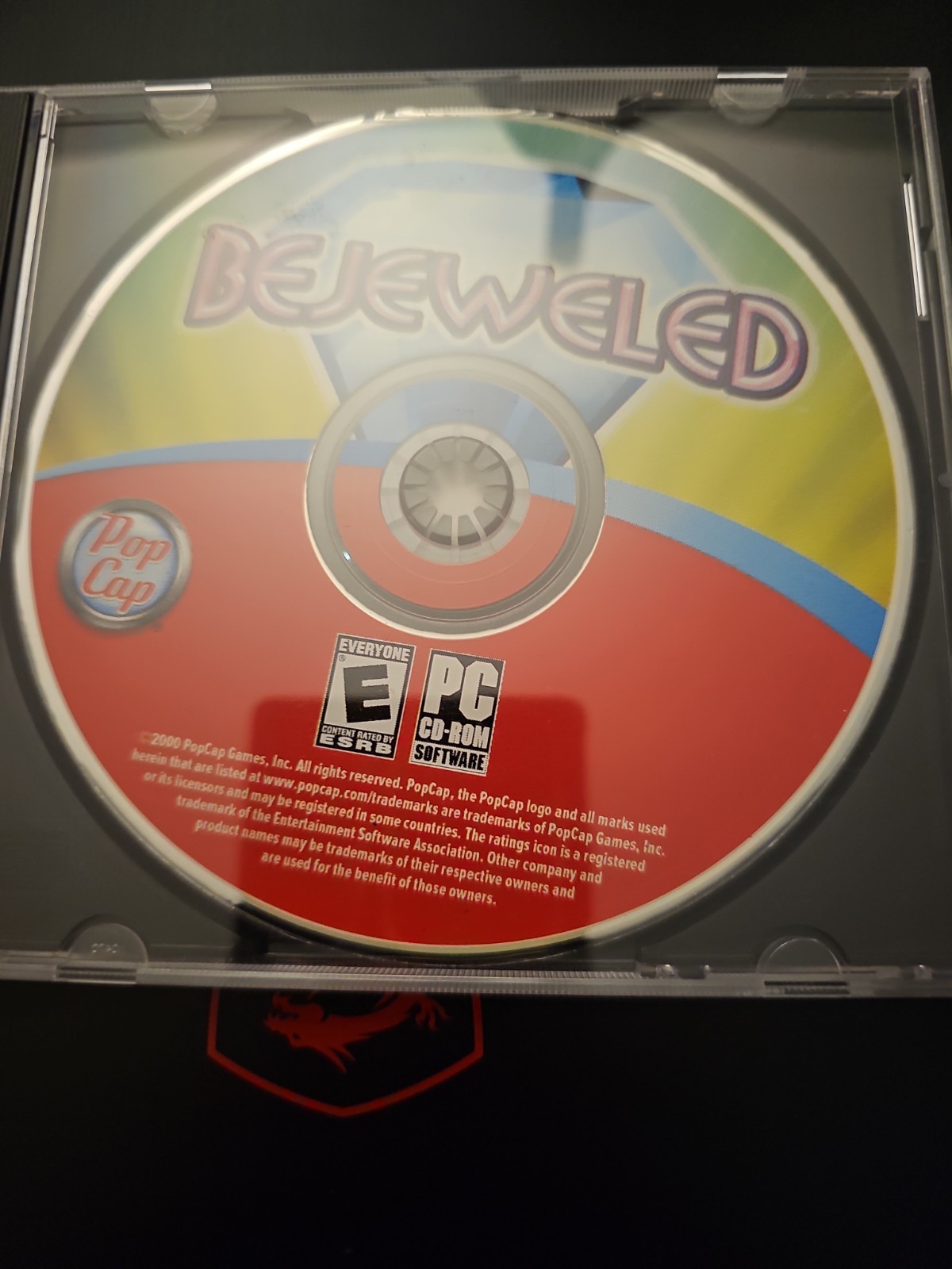 Bejeweled Pc Cd-Rom Video Game E-Everyone Pop Cap
