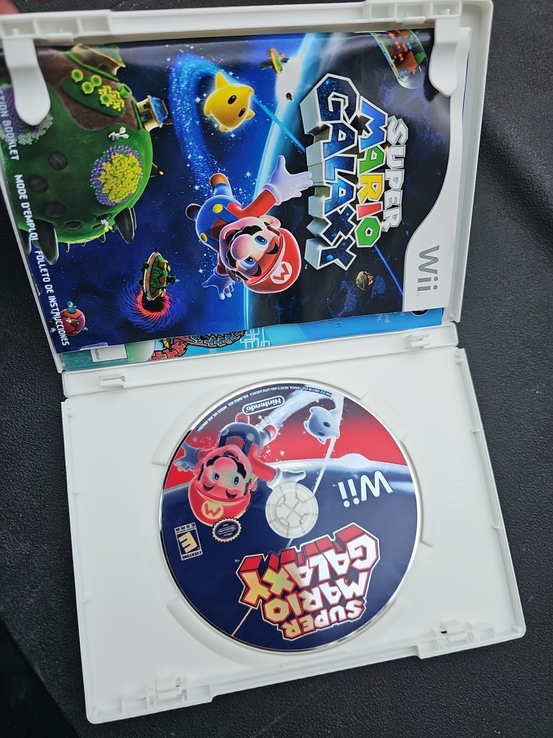 Super Mario Galaxy Nintendo Wii Tested Working CIB