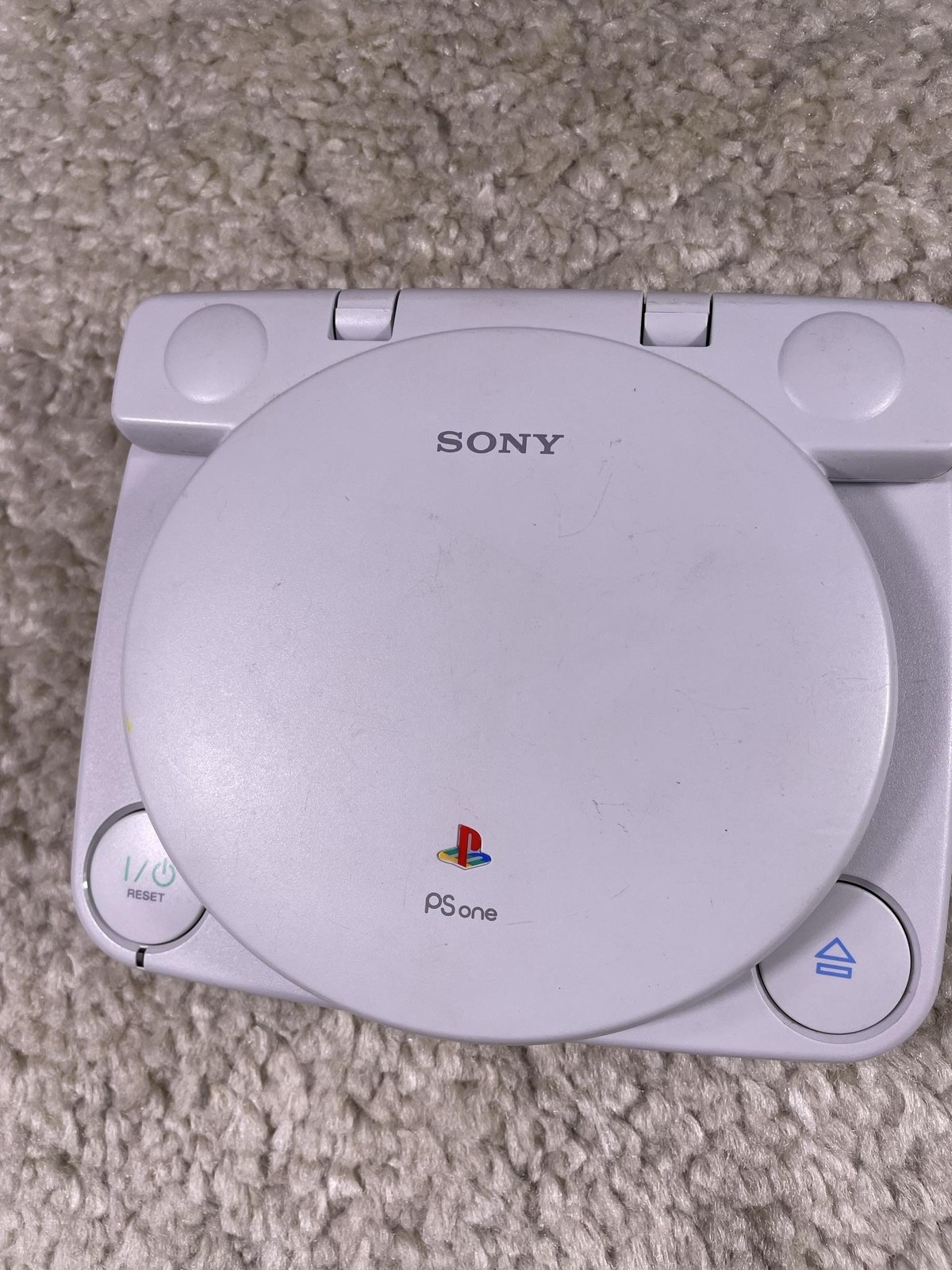 Sony PS One SCPH-101 Gray Console LCD Screen SCPH-131 Controller Adapter Tested