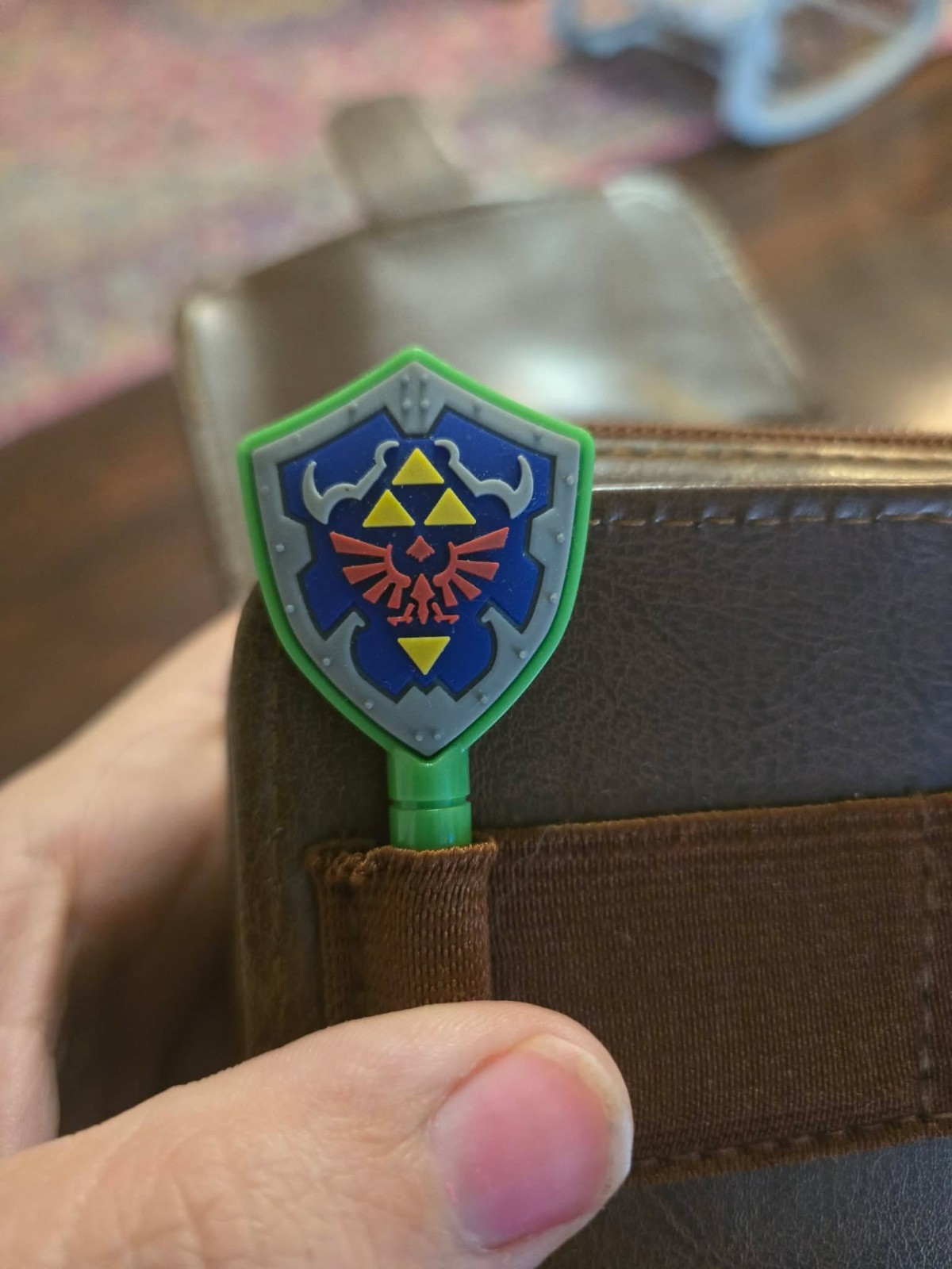 Legend of Zelda Nintendo DS Leather Case Brown Belt Clip Sheath Pouch