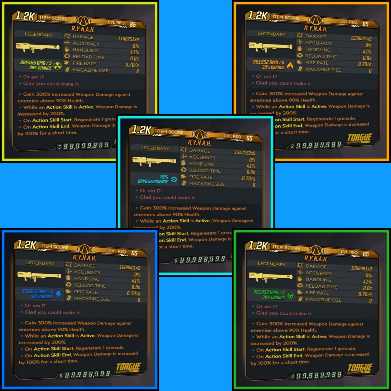 All Platforms Borderlands 3 Modded R.Y.N.A.H, Best Launcher, Unlimited Ammo!