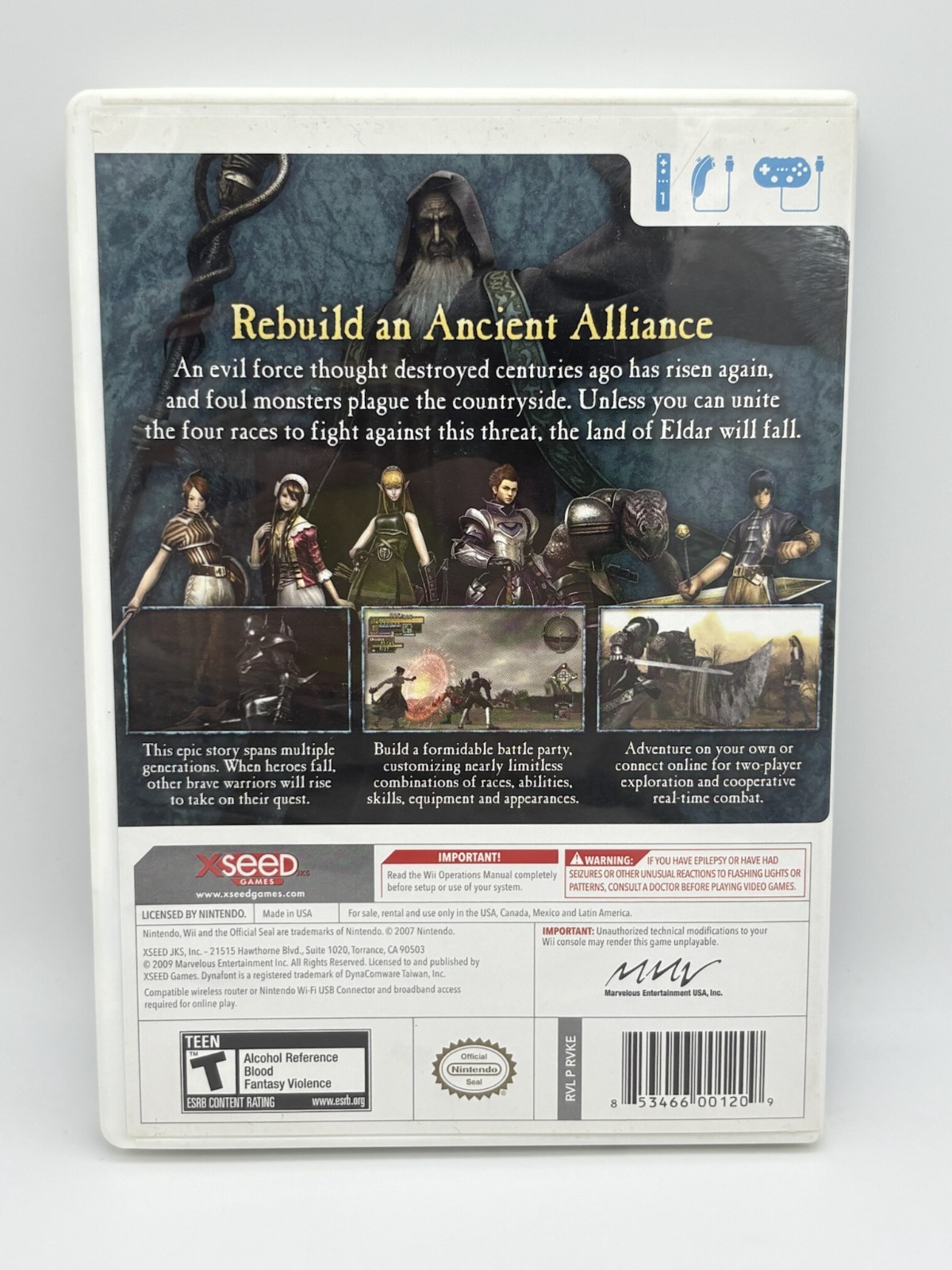 Valhalla Knights: Eldar Saga (Nintendo Wii, 2009) – Tested