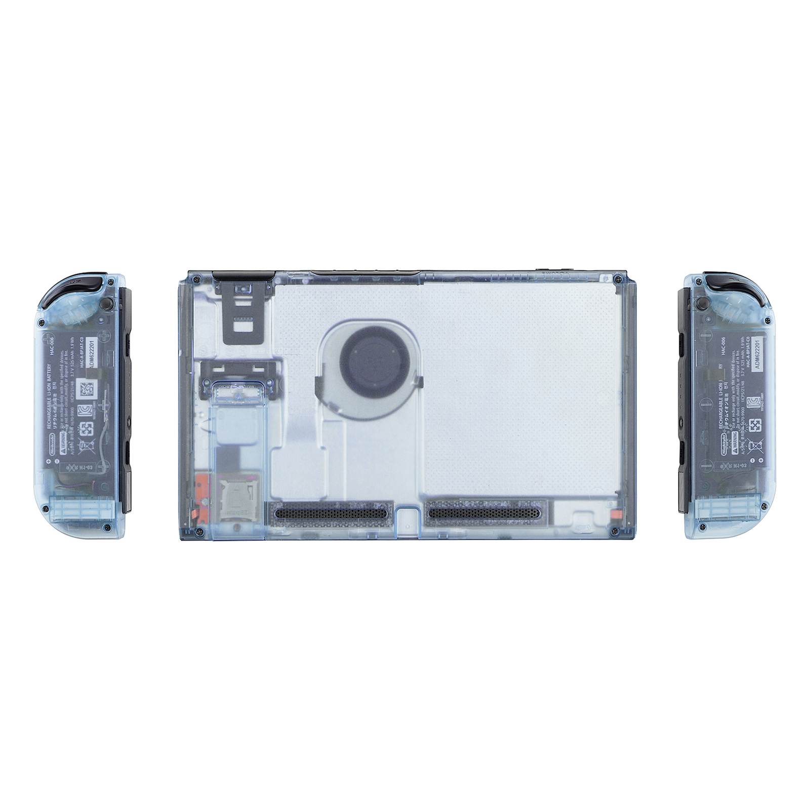 Glacier Blue Console Housing Shell with Buttons Replacement for Nintendo Switch