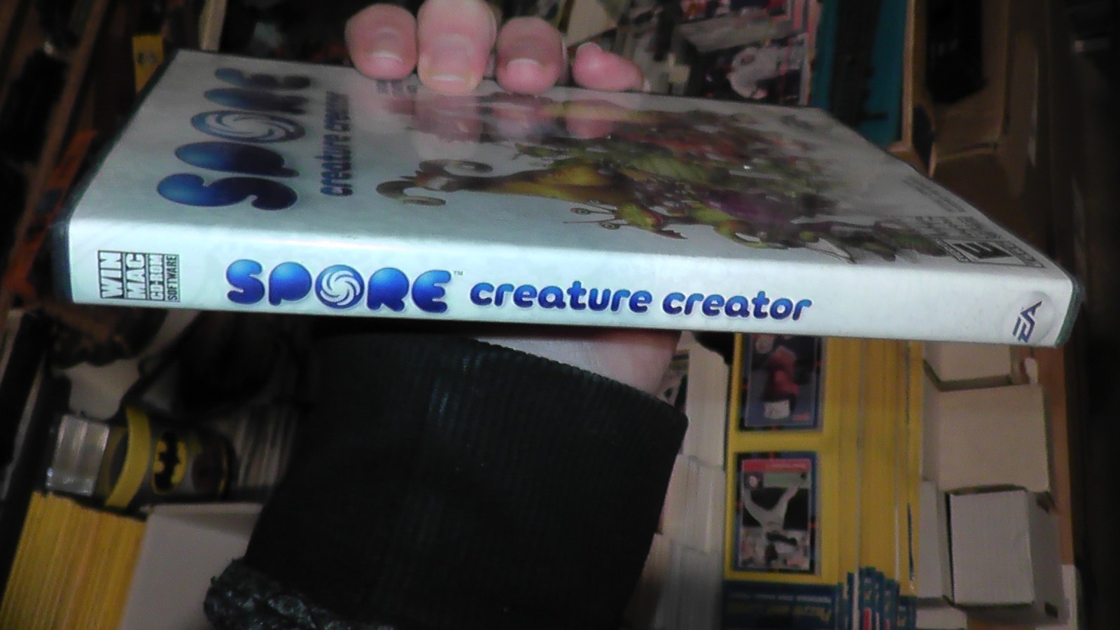pc cd rom win mac windows spore creature creator video game cib