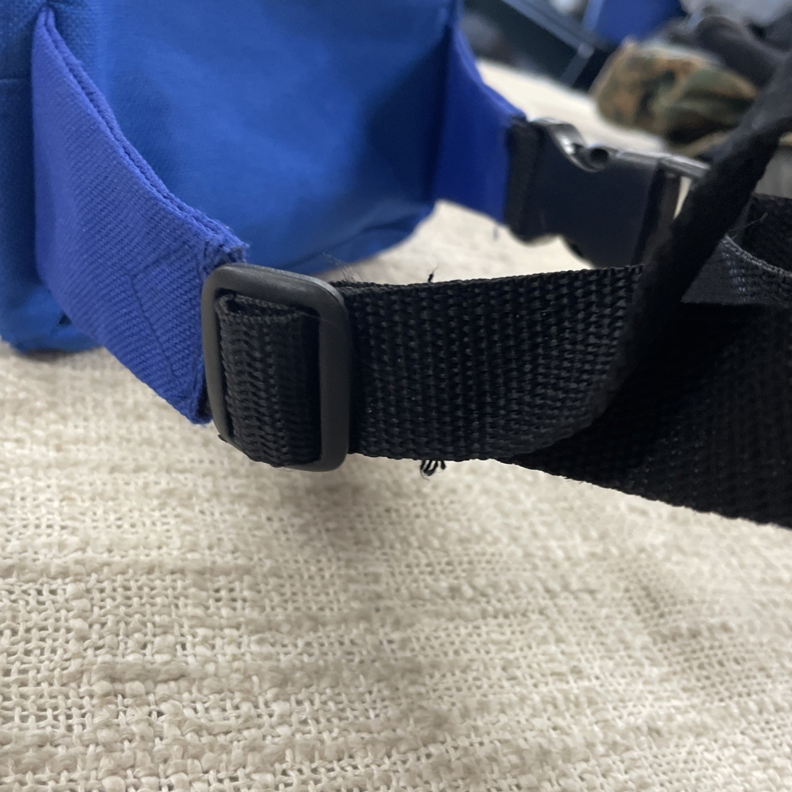 Vintage Nintendo Game Boy Blue & Black Adjustable Fanny Pack Waist Bag