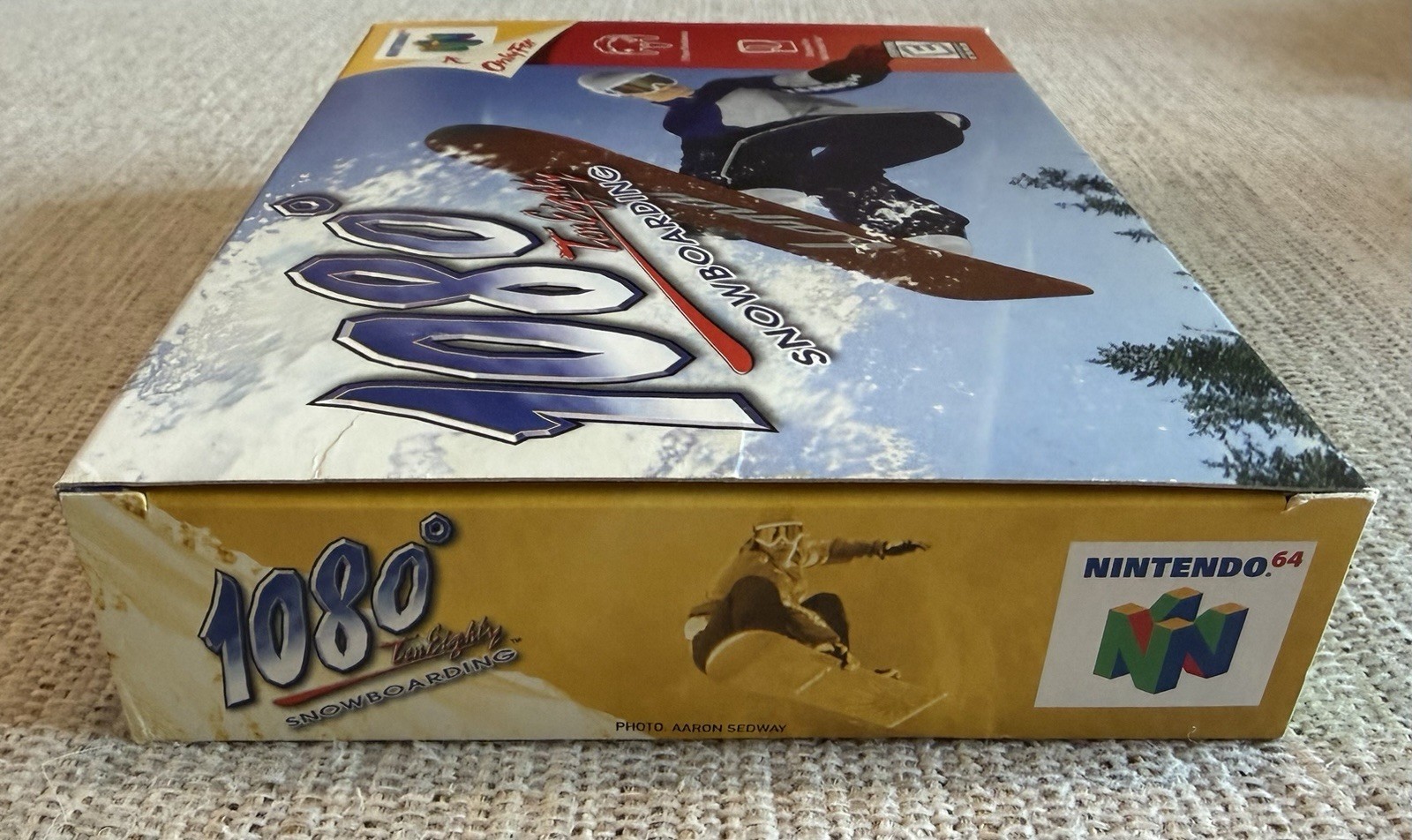 1080 Snowboarding Nintendo 64 N64 – Complete in Box CIB – Near Mint – Authentic
