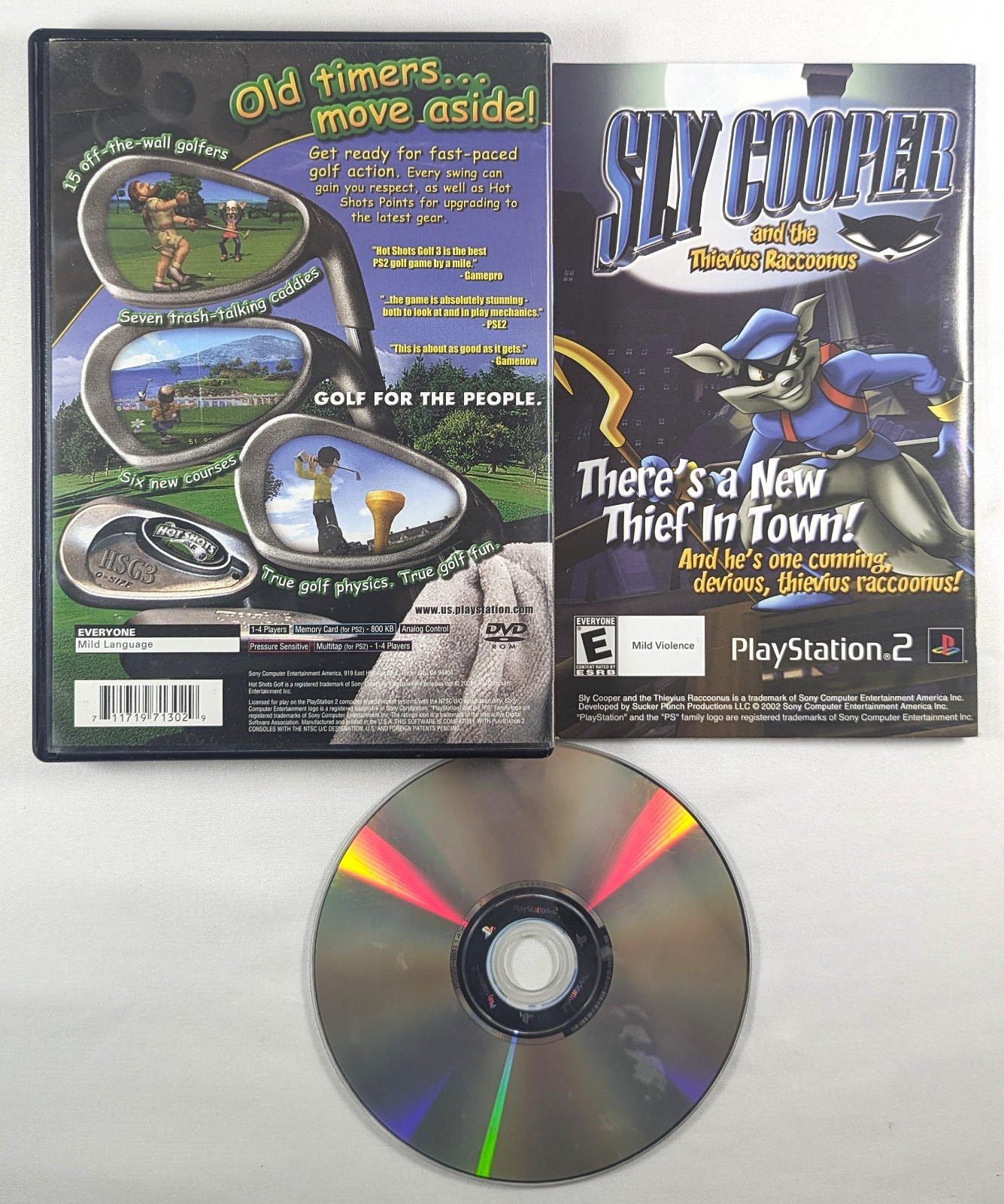 Hot Shots Golf 3 Greatest Hits Sony Playstation 2 PS2 with manual Tested