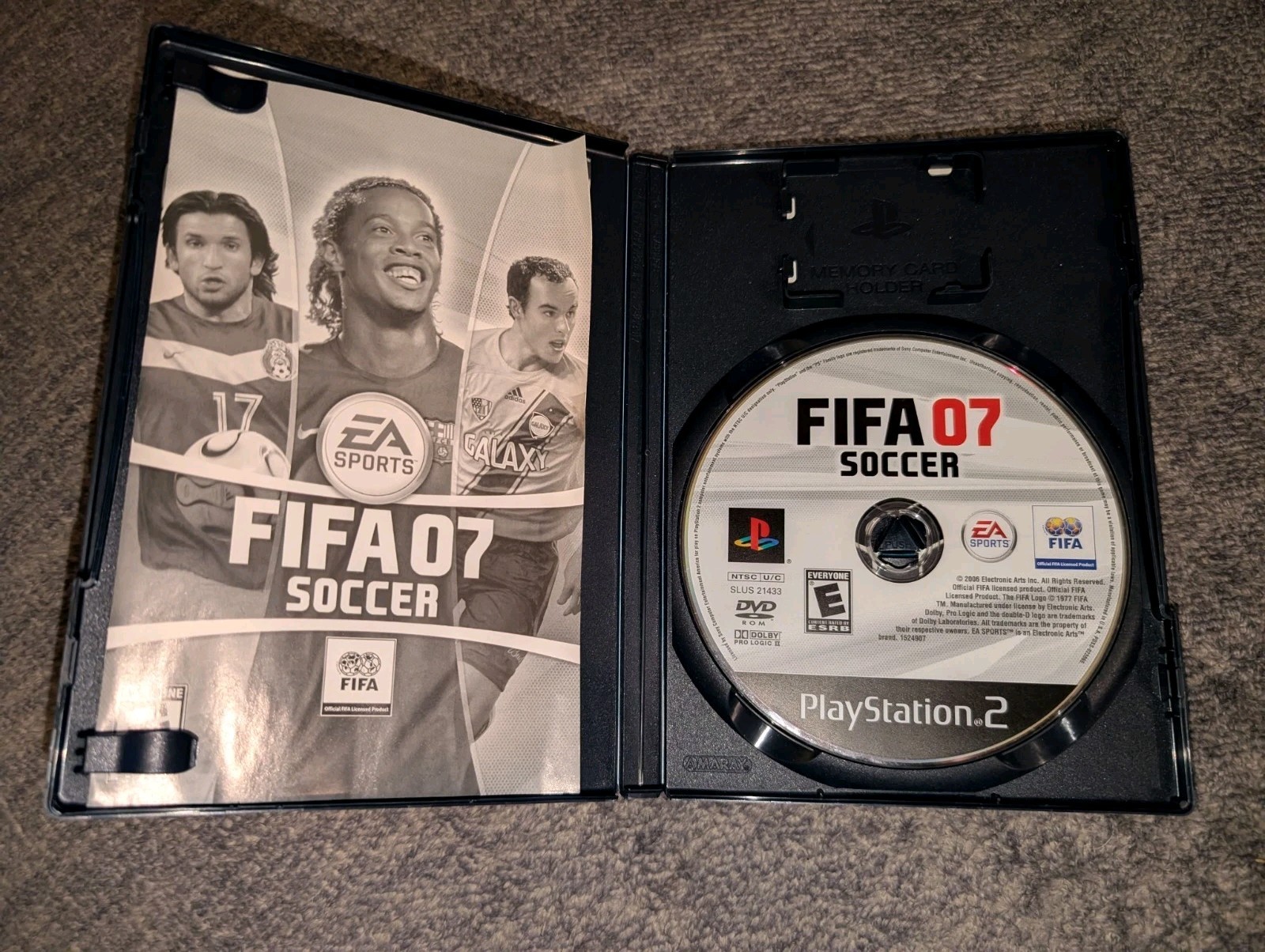 FIFA Soccer 07 (Sony PlayStation 2, 2006) Compete/CIB! Tested & Working!