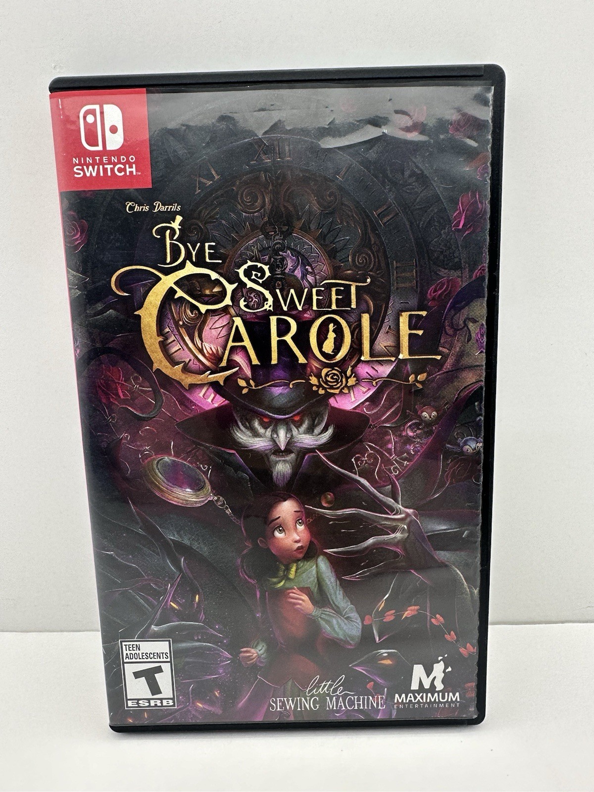 Bye Sweet Carole Nintendo Switch FOR DISPLAY ONLY Case NO GAME