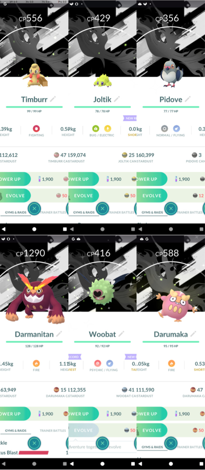 Shiny Special Background GOTour Unova 2025 – Trade 20kdust