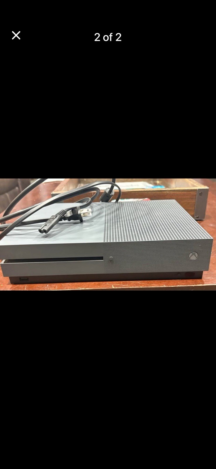 Microsoft Xbox One grey Console,Blu-Ray Compatible, cords and controller.