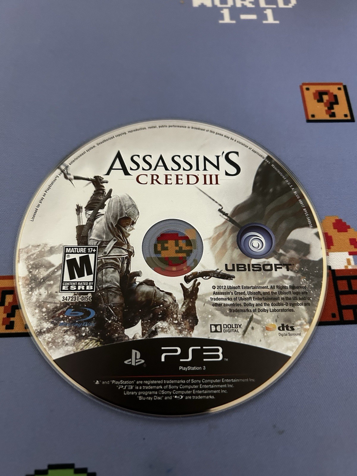 Assassin’s Creed III (Sony PlayStation 3, 2012) A4 – GAME ONLY