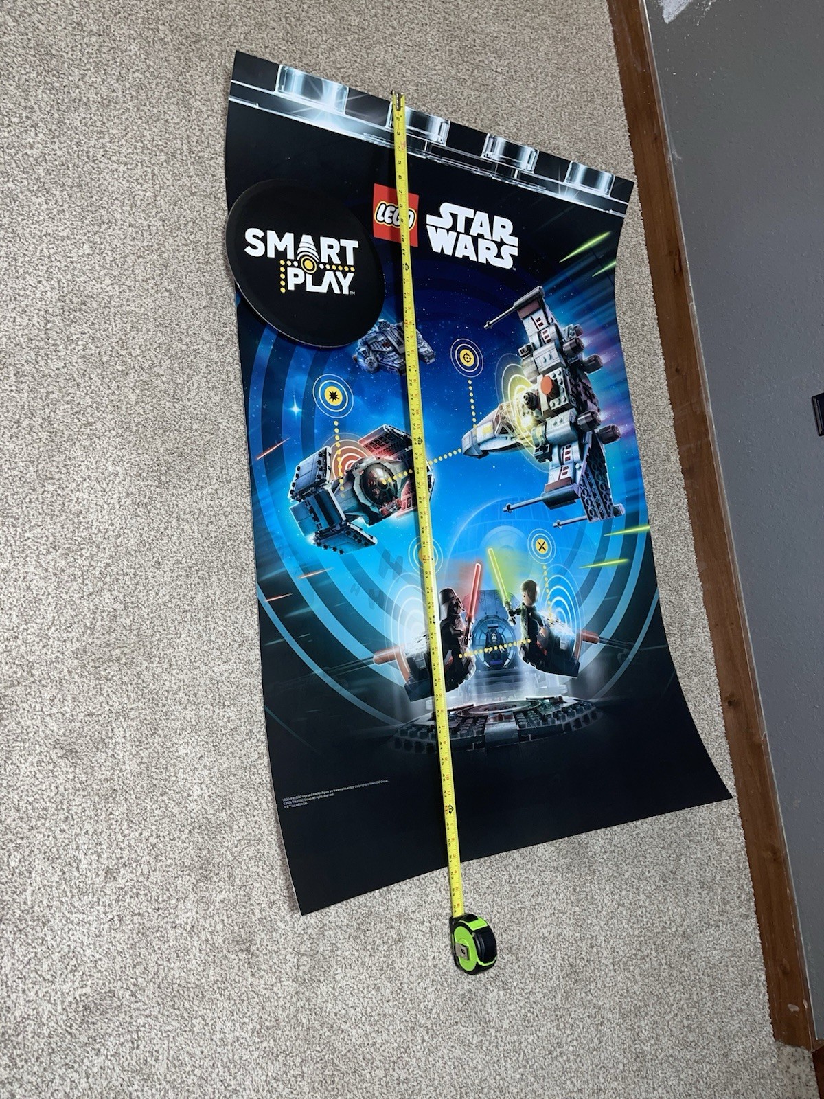 LEGO Star Wars “SmartPlay” 4FT 3D Poster -walmart- 2026