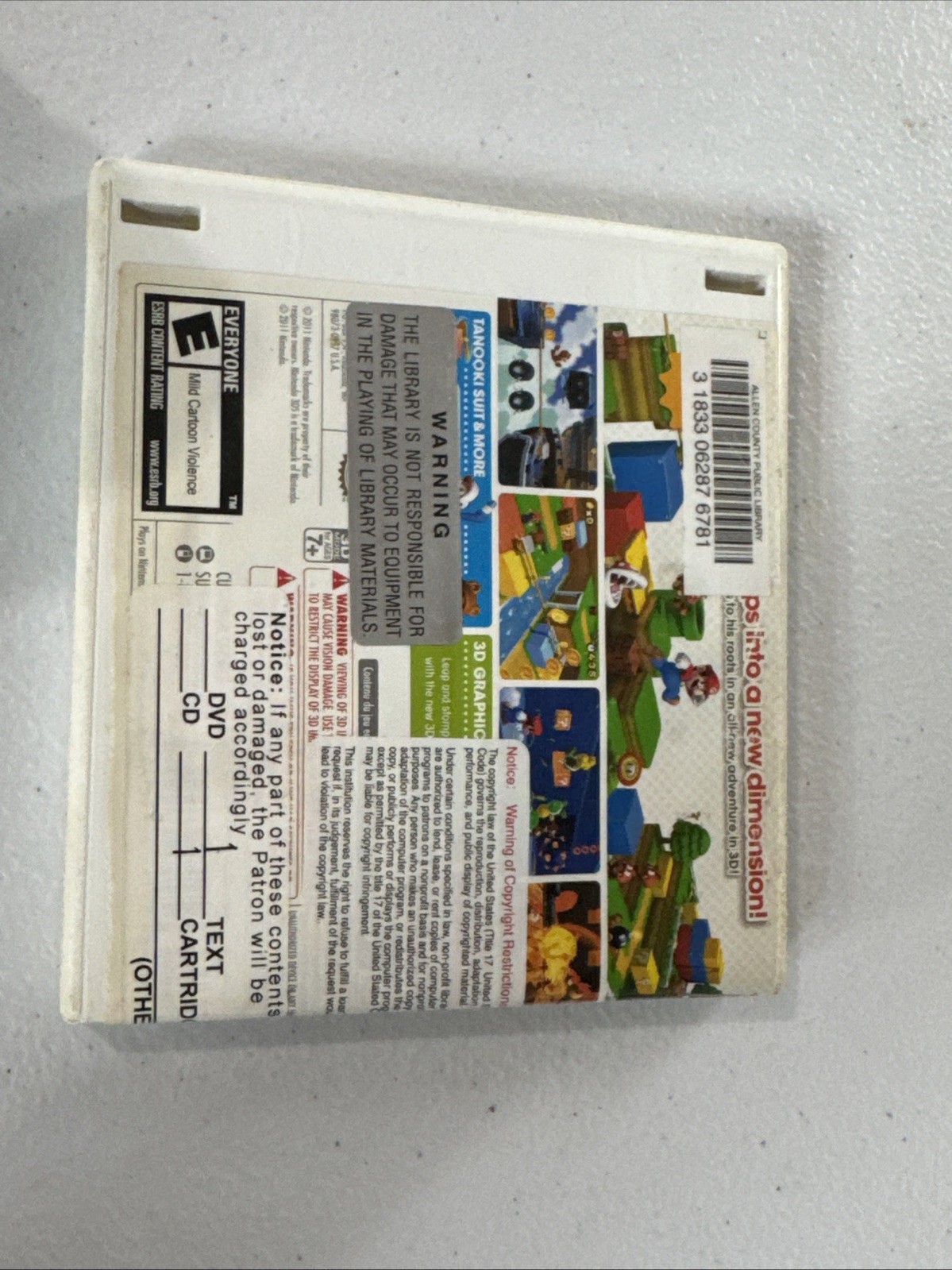 Super Mario 3D Land (3DS, 2011)
