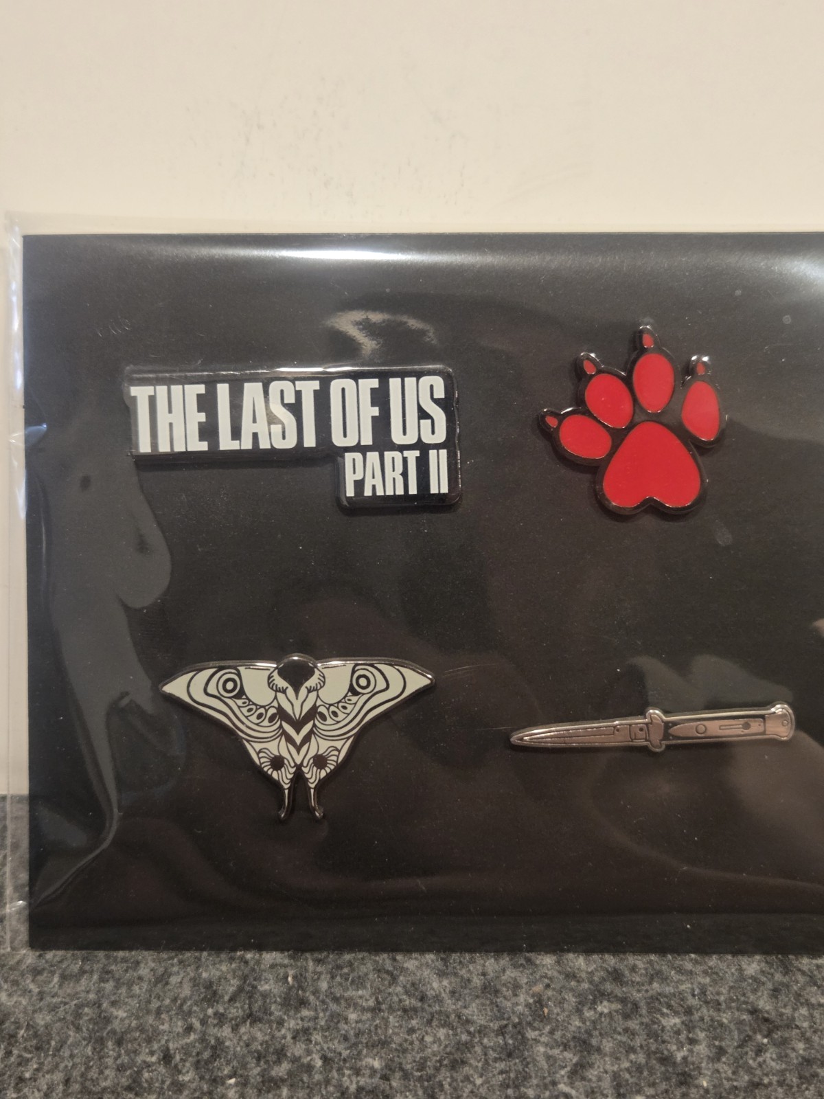 The Last Of Us Part II Collector’s Edition Enamel Pin Set New