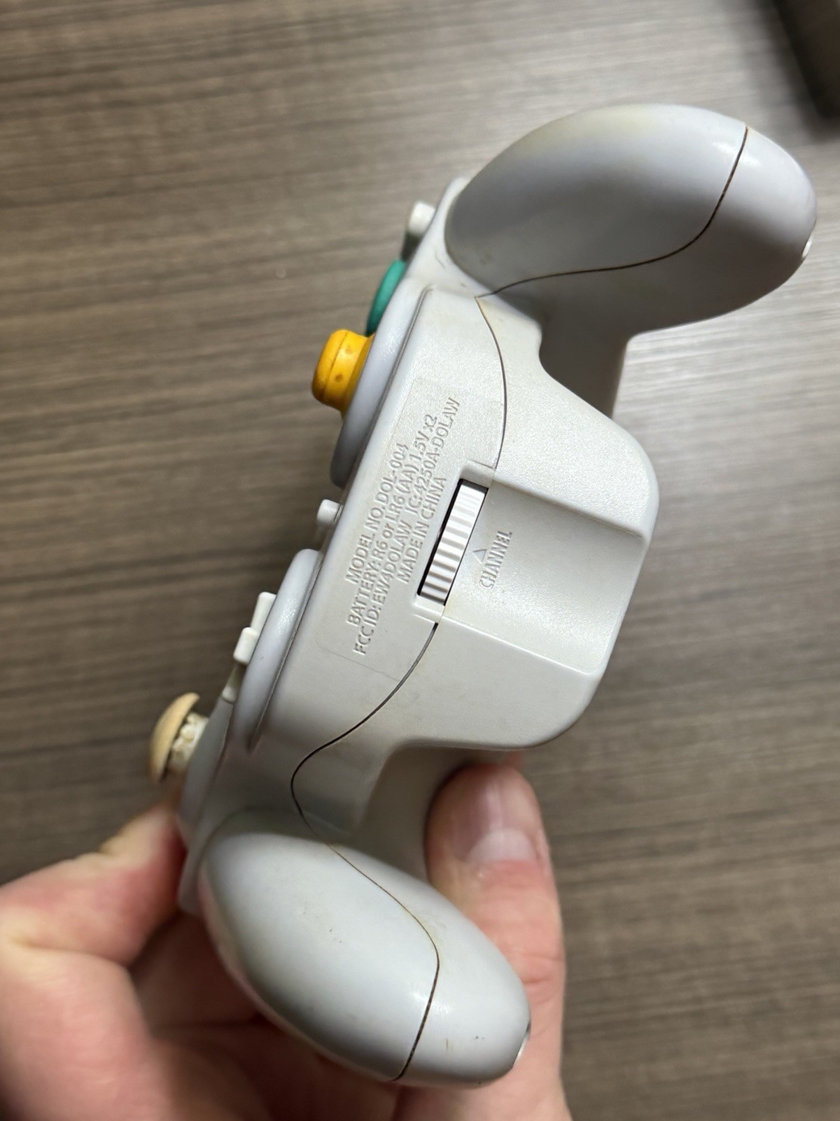Nice! Tested! Nintendo Gamecube Wavebird Gray Wireless Controller w/ Receiver