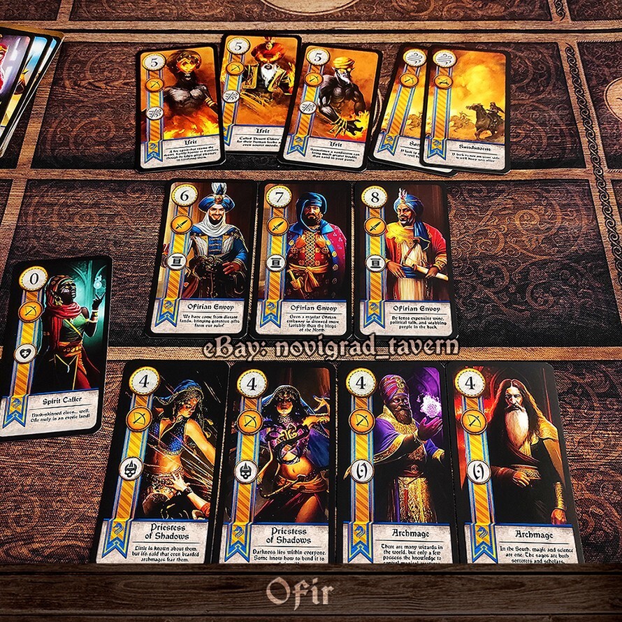 Gwent cards 2.0 – Witcher – 2 custom decks – Ofir and Hearts of Stone