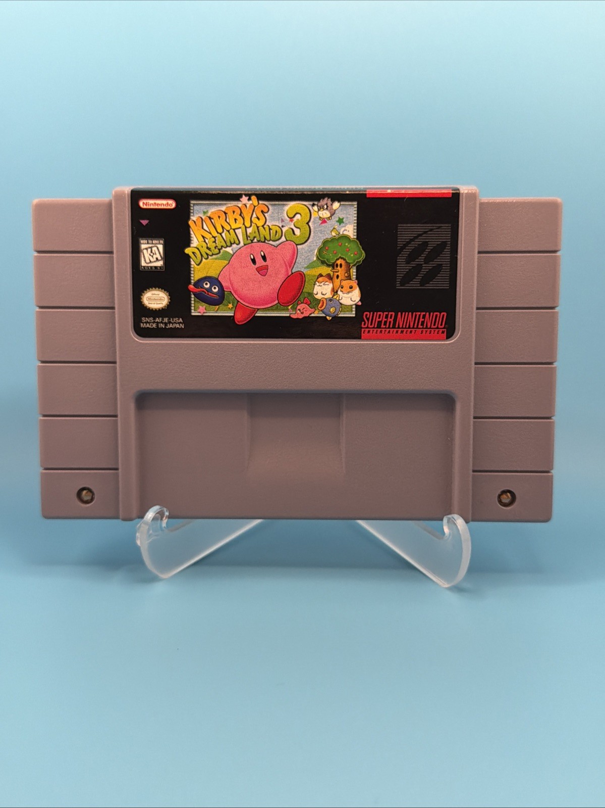Kirby’s Dream Land 3 Nintendo SNES – Game Only – Tested, Works, Mint