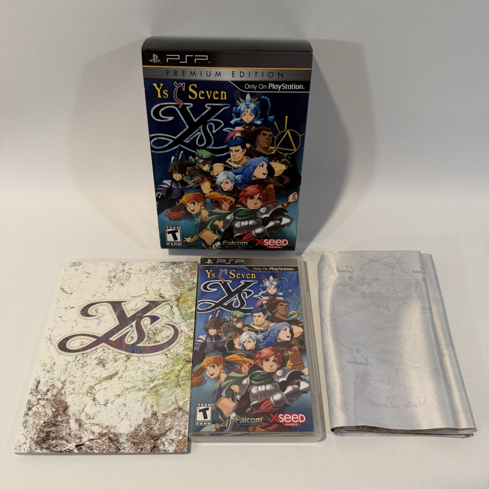 Ys Seven Premium Edition PSP XSEED Action JRPG Role Playing Video Game CIB