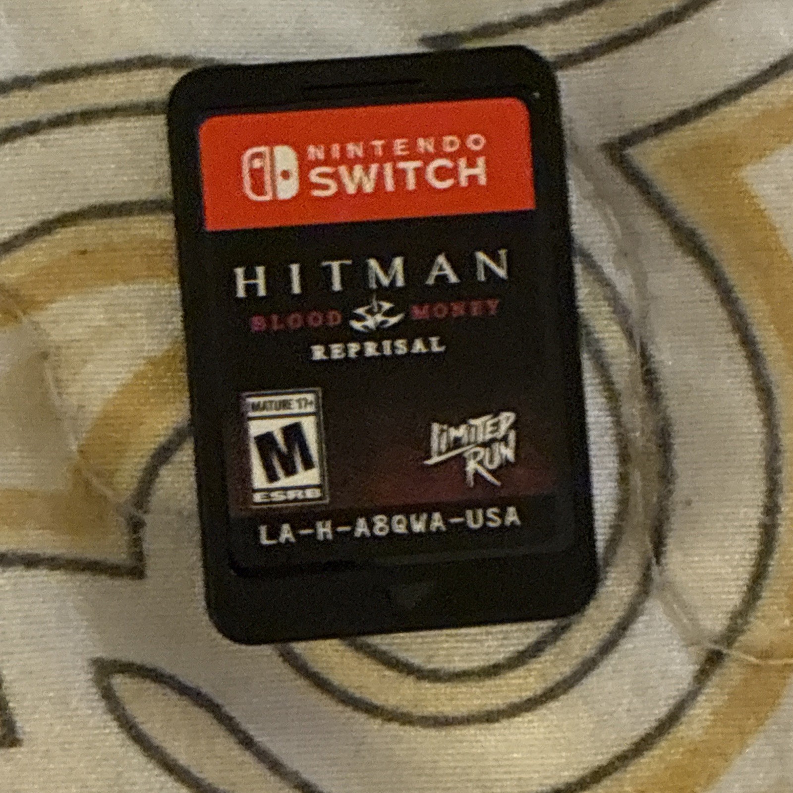 Nintendo Switch – Hitman Blood Money Reprisal – CIB – Limited Run #256 COMPLETE