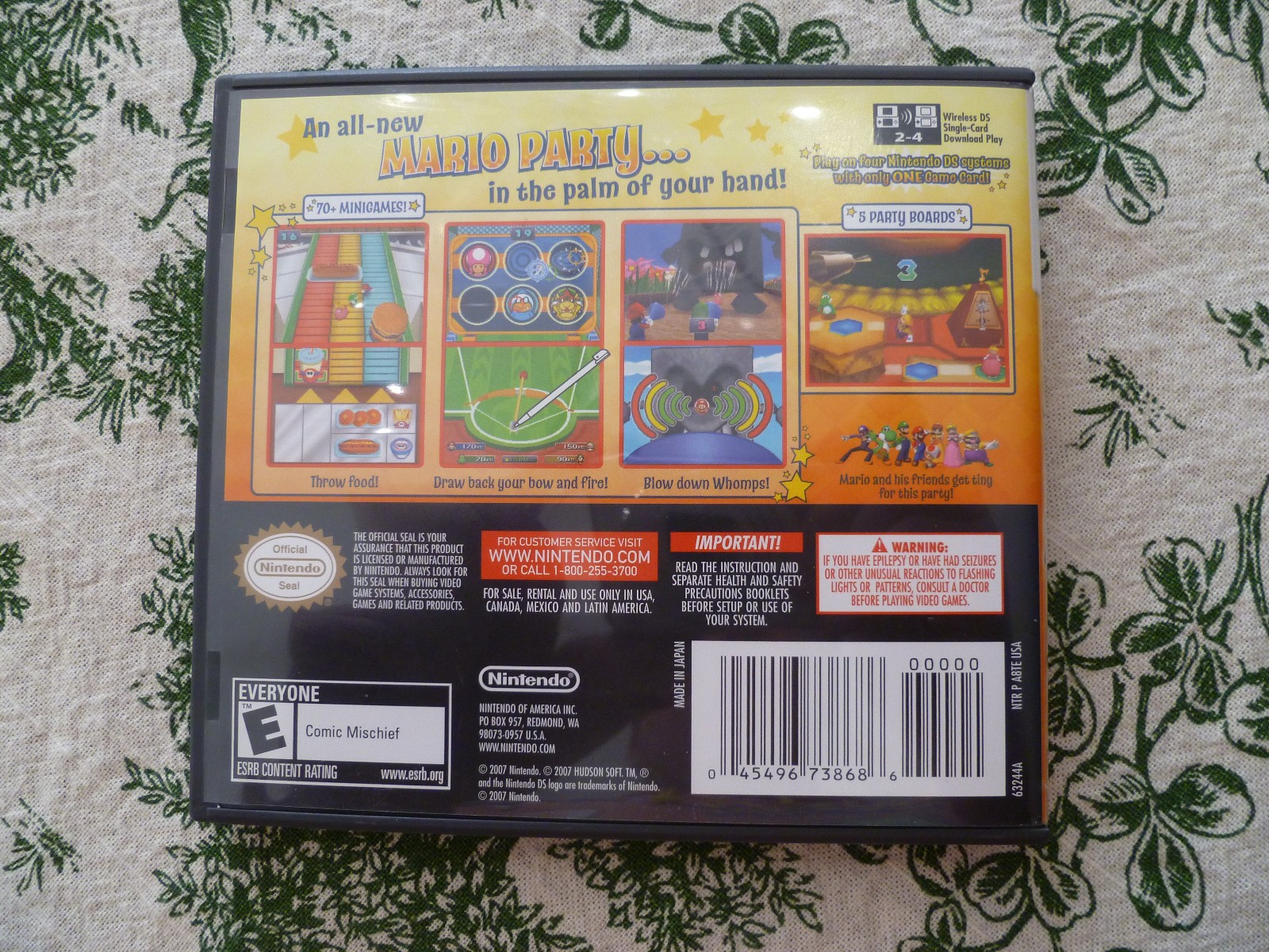 Mario Party DS Nintendo DS *Used*