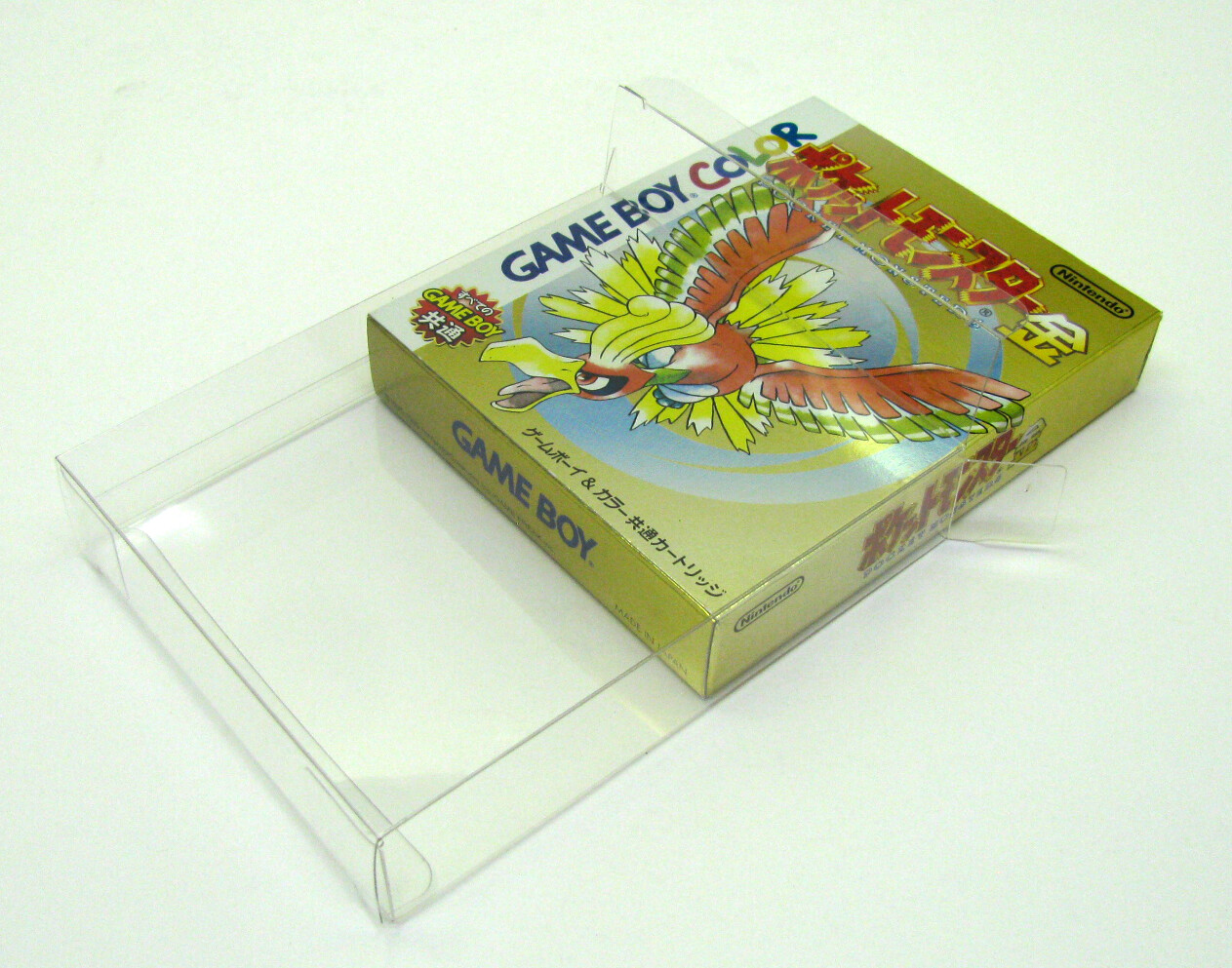 5X NINTENDO JAPAN GAME BOY / COLOR CIB GAME – CLEAR PROTECTIVE BOX PROTECTORS