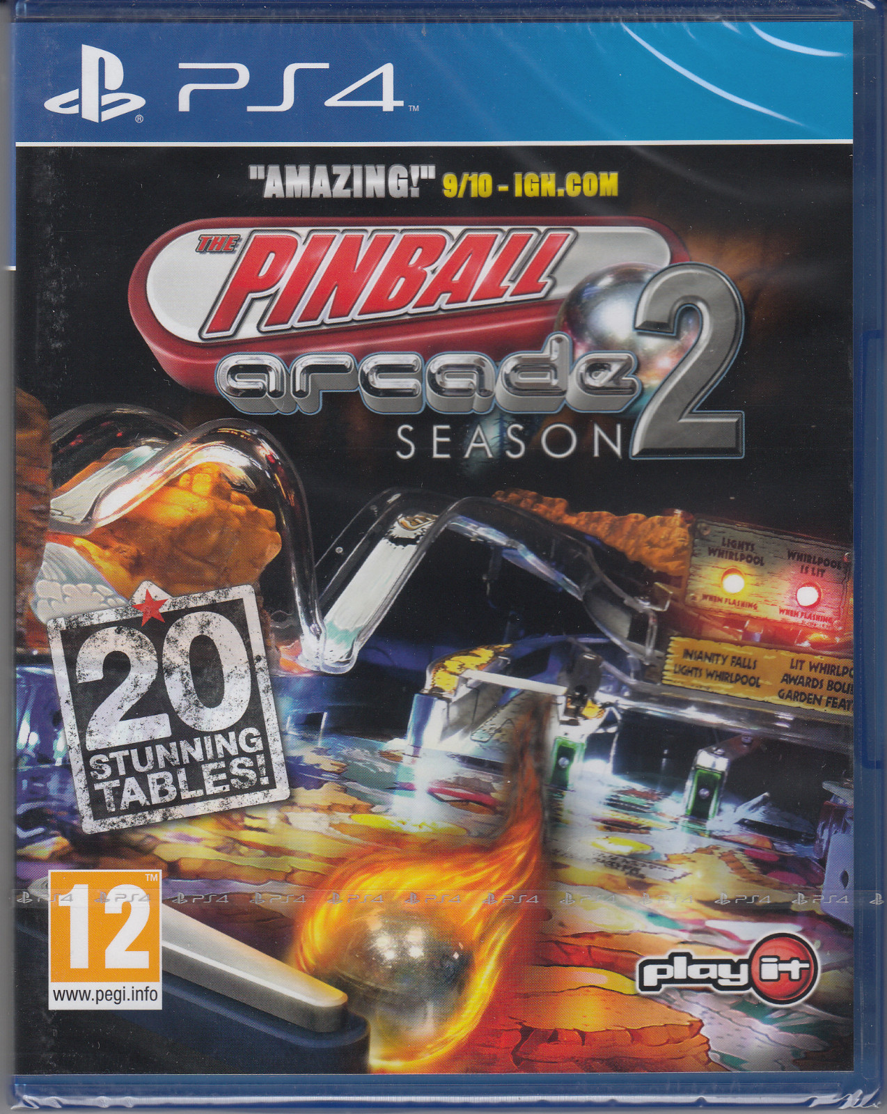 The Pinball Arcade Season 2 PS4 Sony PlayStation 4 Brand New Factory Sealed