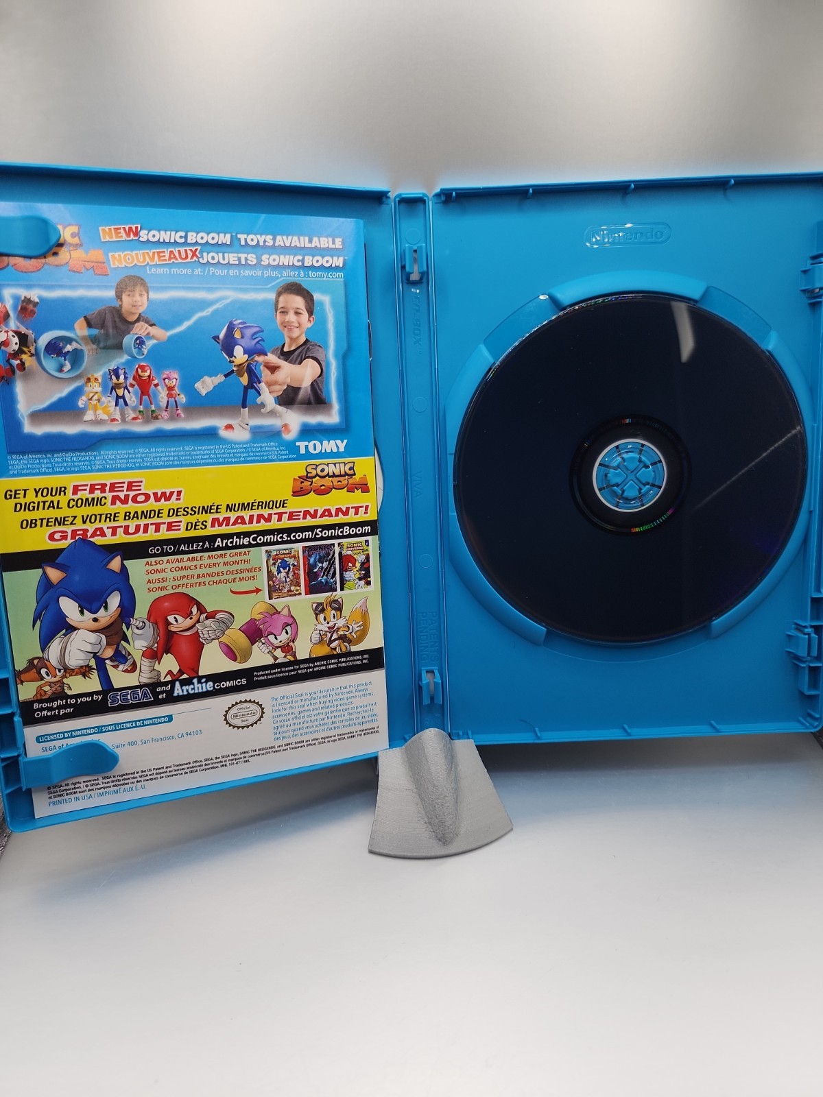 Sonic Boom: Rise of Lyric – Nintendo Wii U CIB Very Good – Tested Working