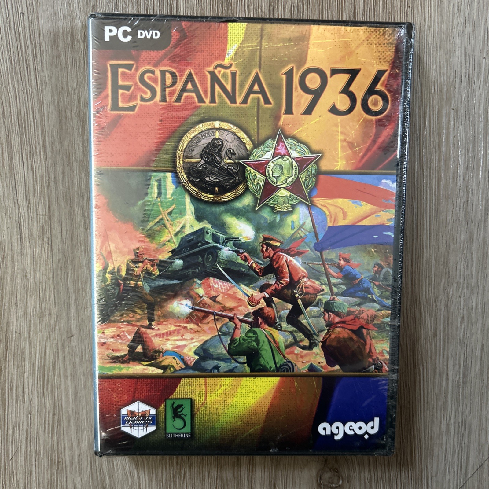 España 1936 PC Game DVD-ROM DX Edition Spanish Civil War AGeod Matrix New READ