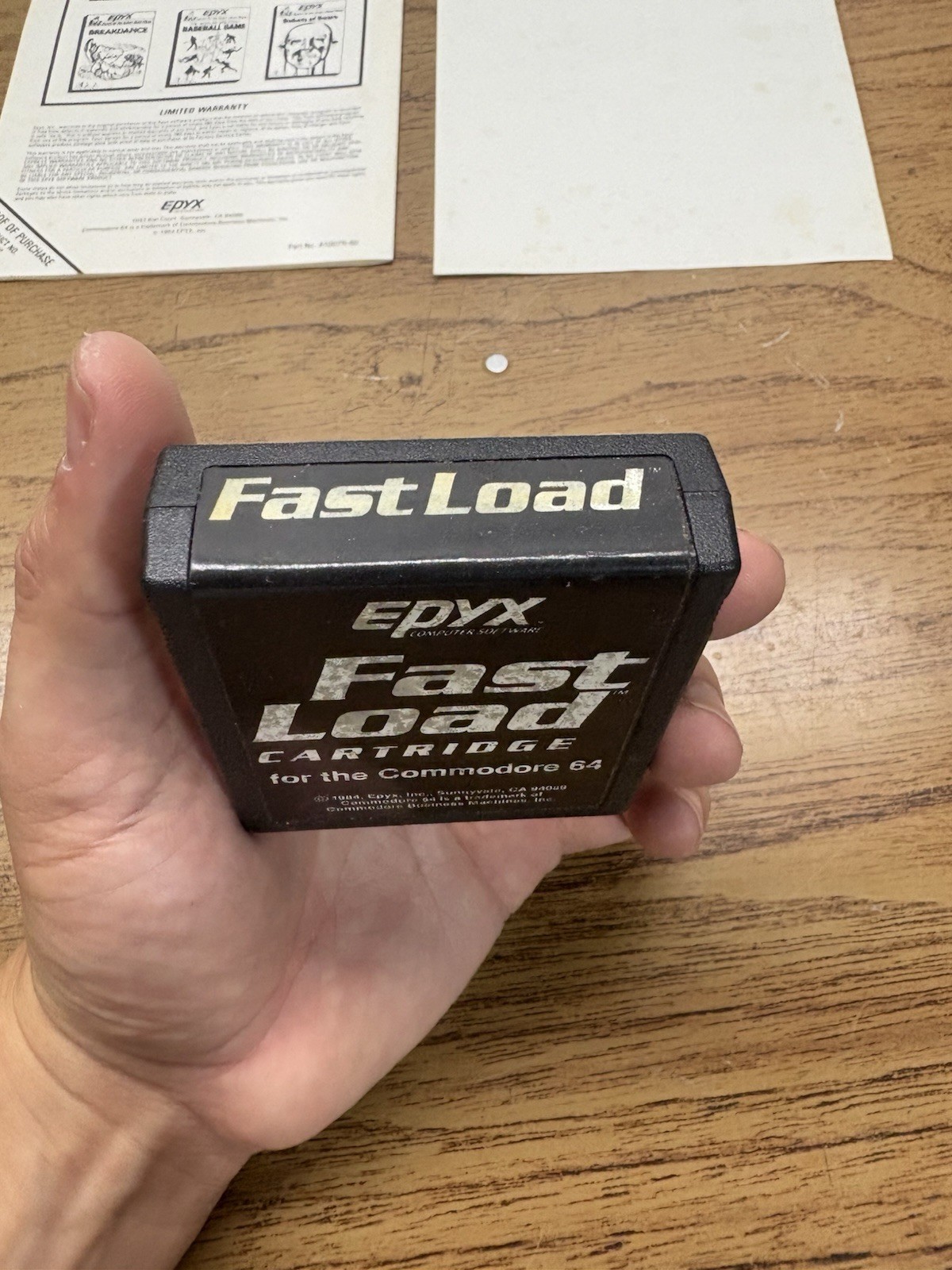 commodore 64 fast load cartridge/Box 1989’s Epyx Fast Load Cartridge Commodore