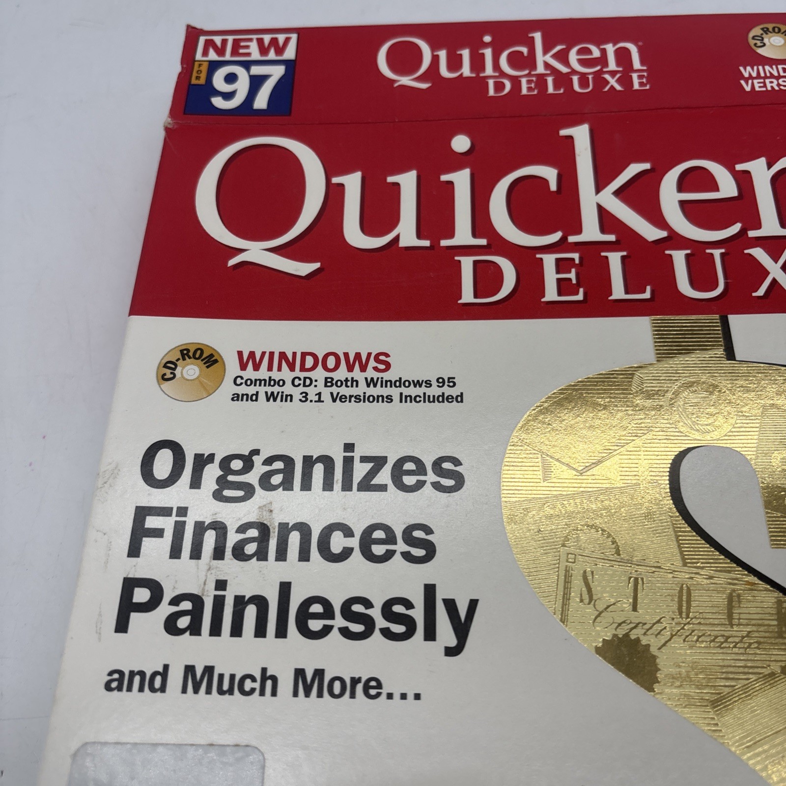 Quicken Deluxe 97 Windows Business Productivity Win 95 And Win 3.1 Untested
