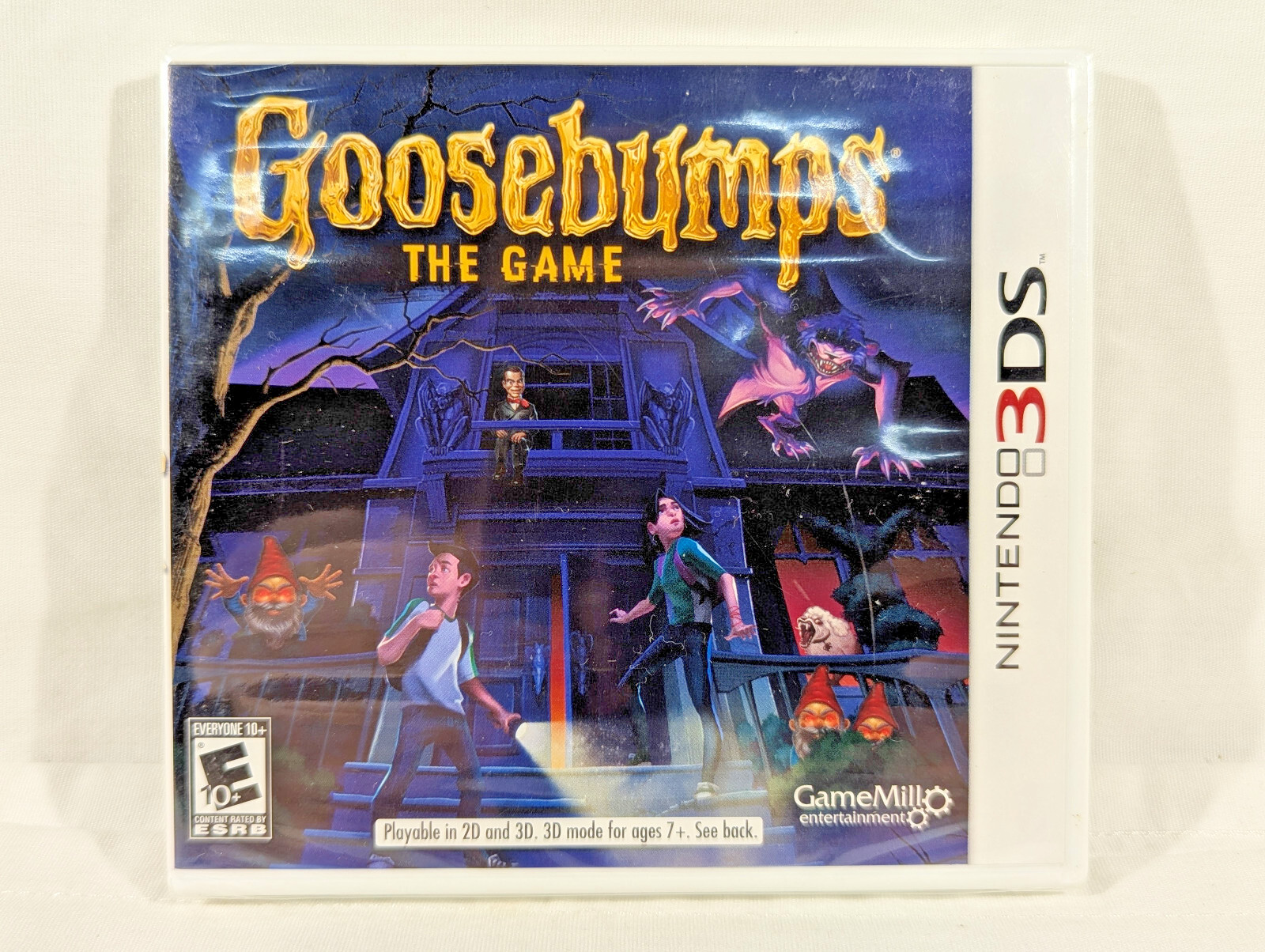 Goosebumps The Game Nintendo 3DS 2015 Scary Thriller New Sealed Free Shipping