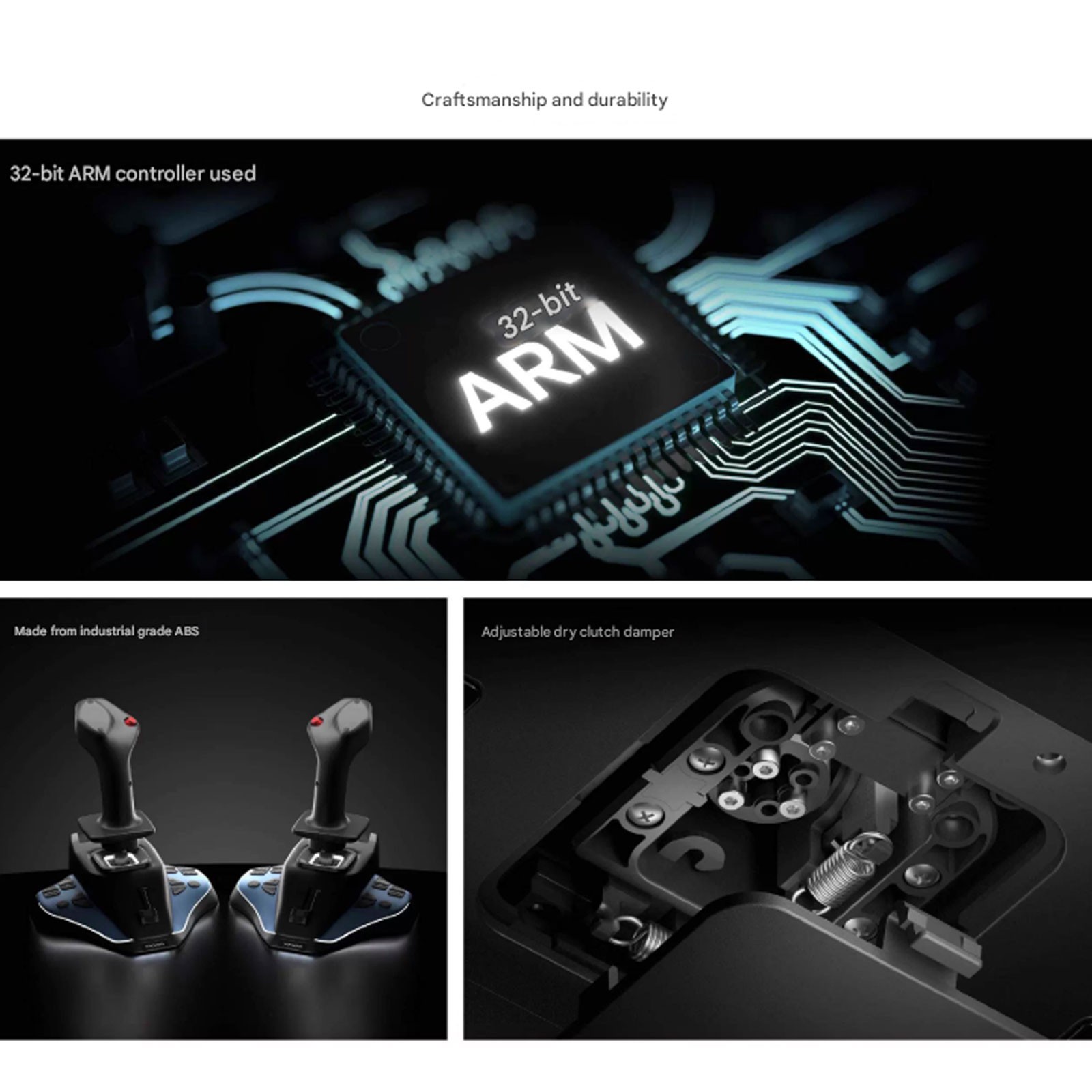 WINWING URSA MINOR Airline Joystick R Flight Simulator for X-Plane MSFS2020 P3JN