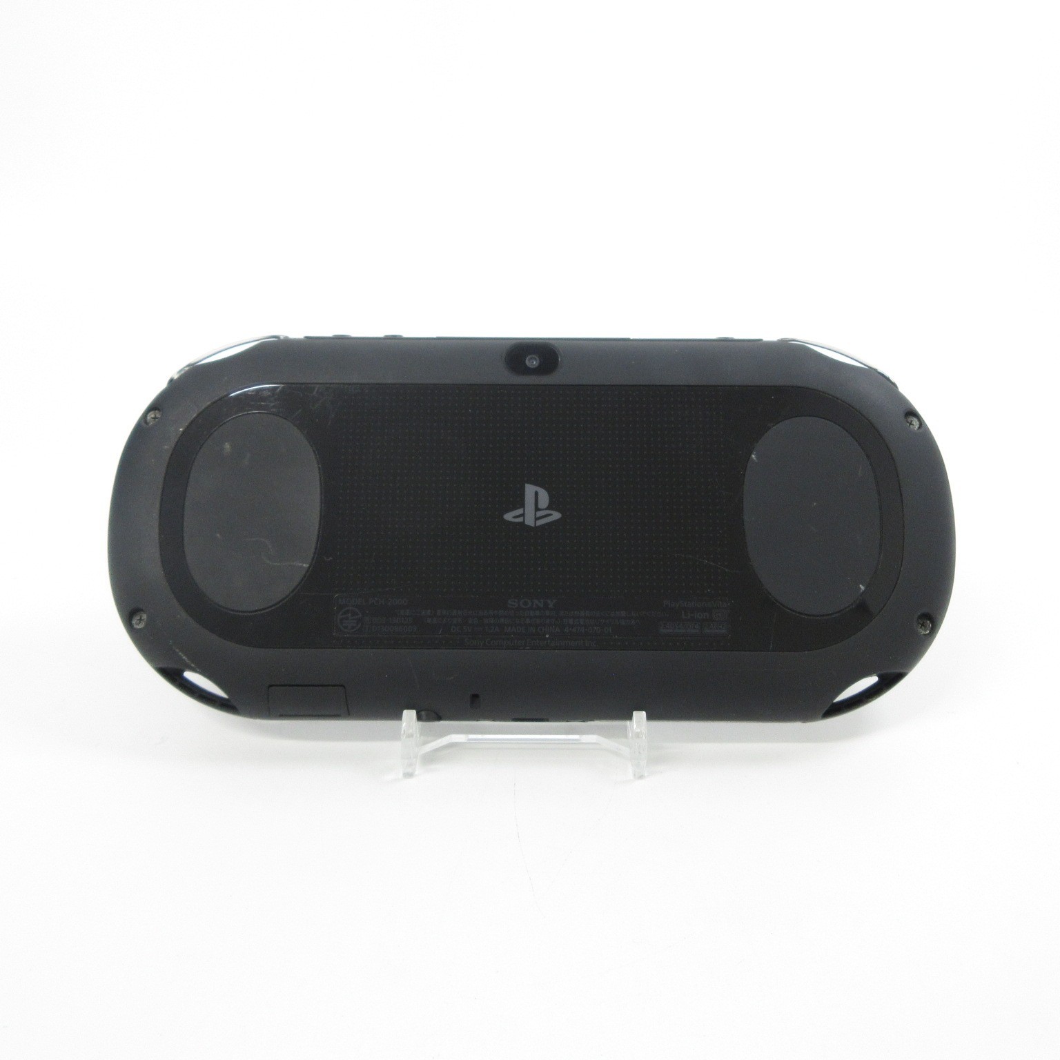 【Very Good】Sony PS Vita PCH-2000 Black Wi-Fi Model Console only #ReRe/08/0617/02