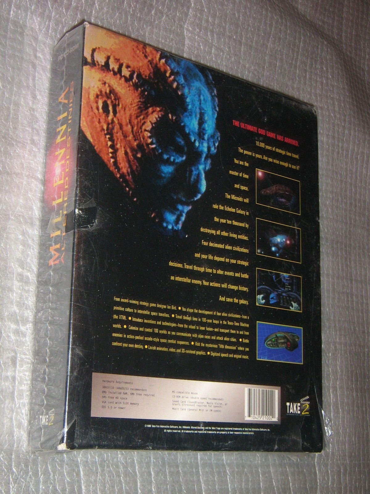SEALED Millennia Altered Destinies 1995 NEW Take 2 Interactive Software PC Game