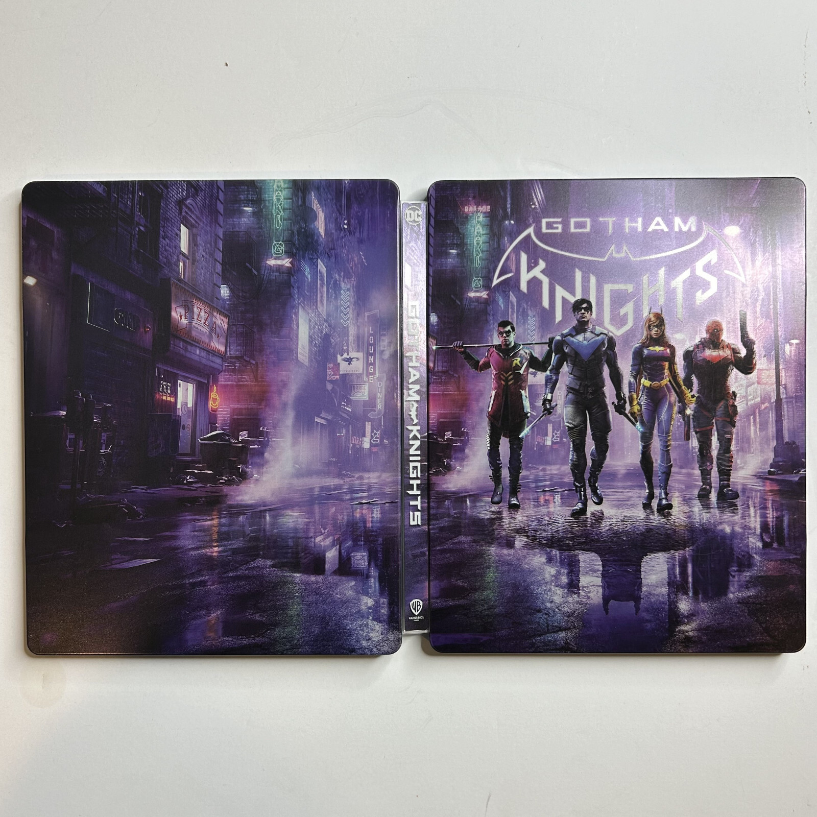 🔥Gotham Knights STEELBOOK ONLY Collector’s Edition Game CD Case PS4 PS5 XBOX PC