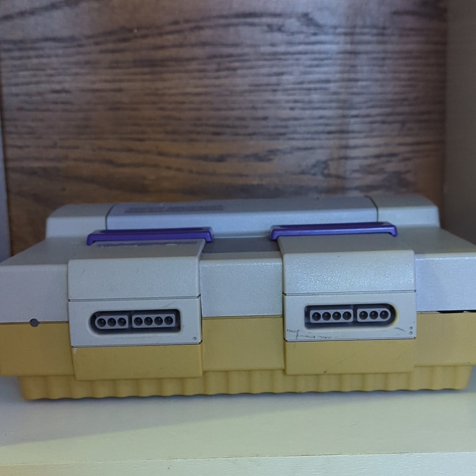 Nintendo Super NES Control Deck SNES Console SNS-001 Gray w/ AC Adapter