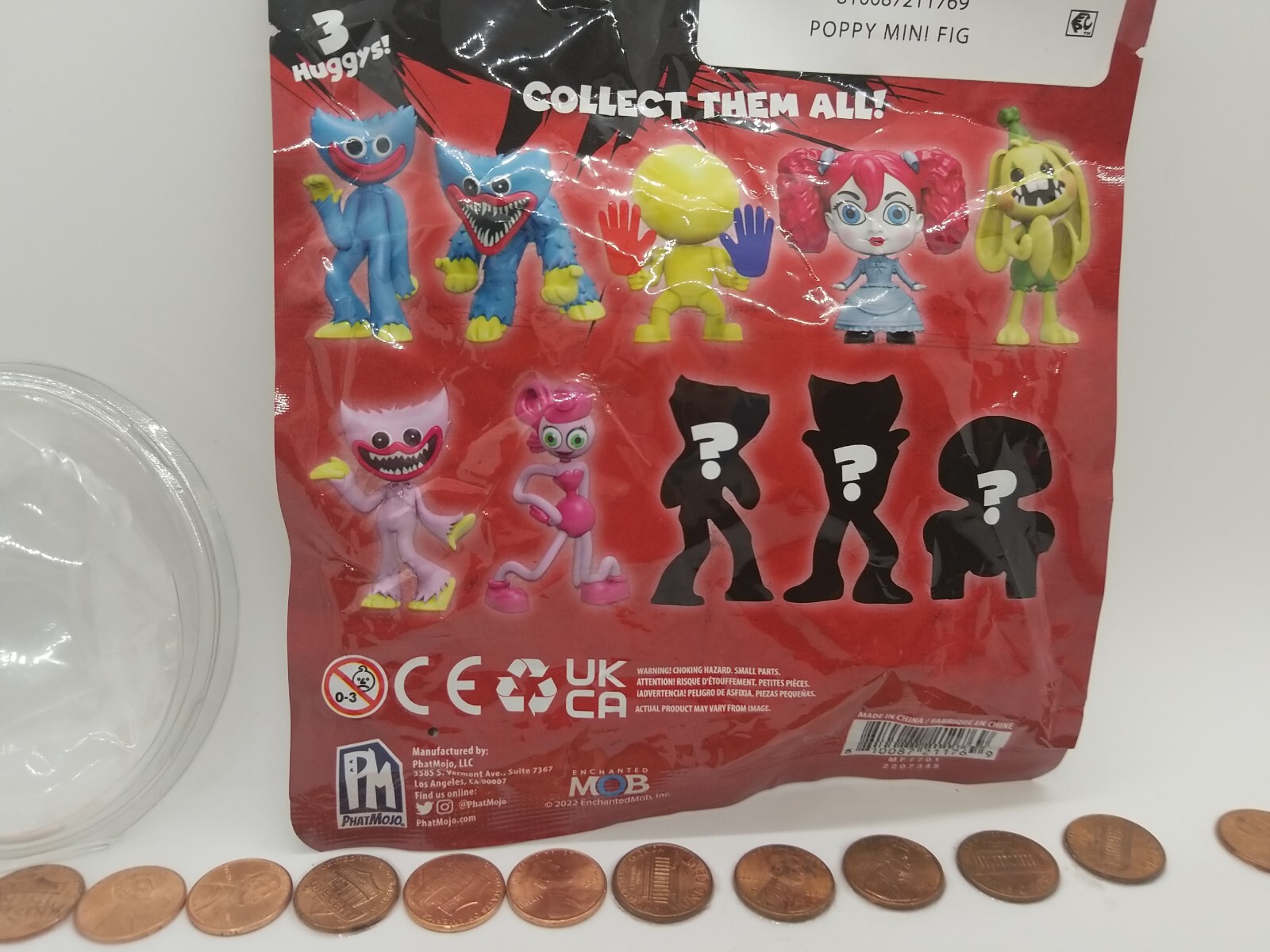Poppy Playtime & Mommy LongLegs 2 UCC PhatMojo Mystery Minifigs 2.5″ TOY LOT