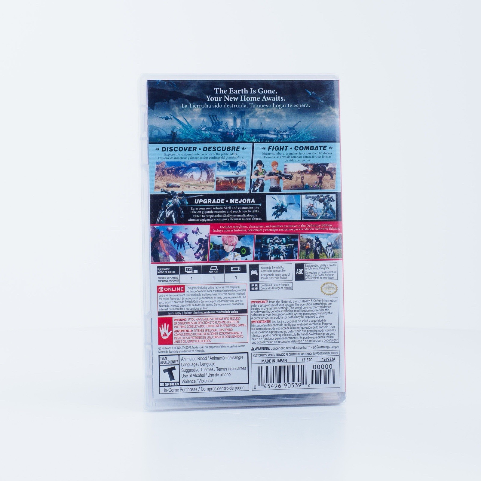 Xenoblade Chronicles X Definitive Edition for Nintendo Switch NEW SHIPS FAST