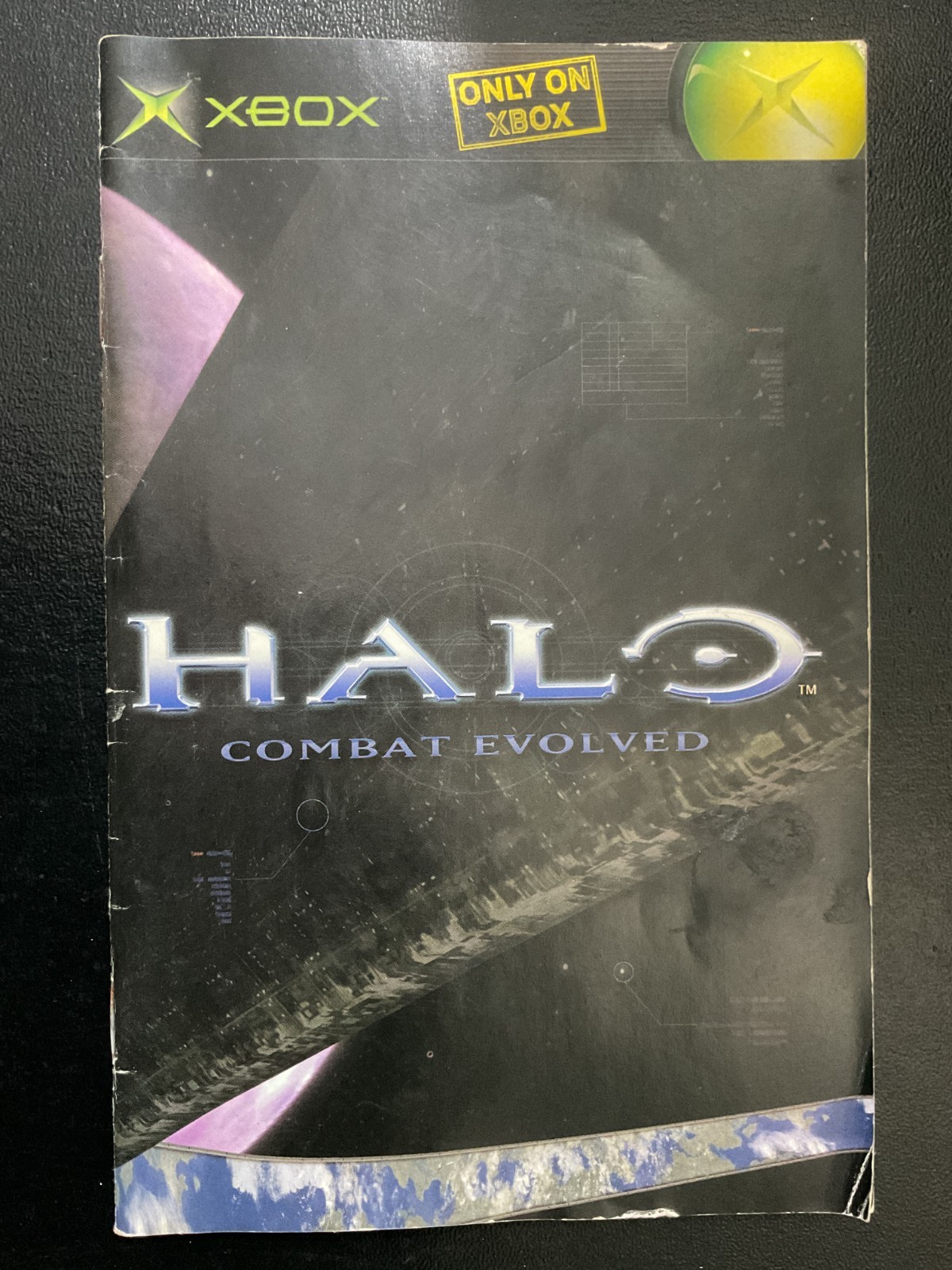Halo Combat Evolved Microsoft XBOX Instruction Manual Only